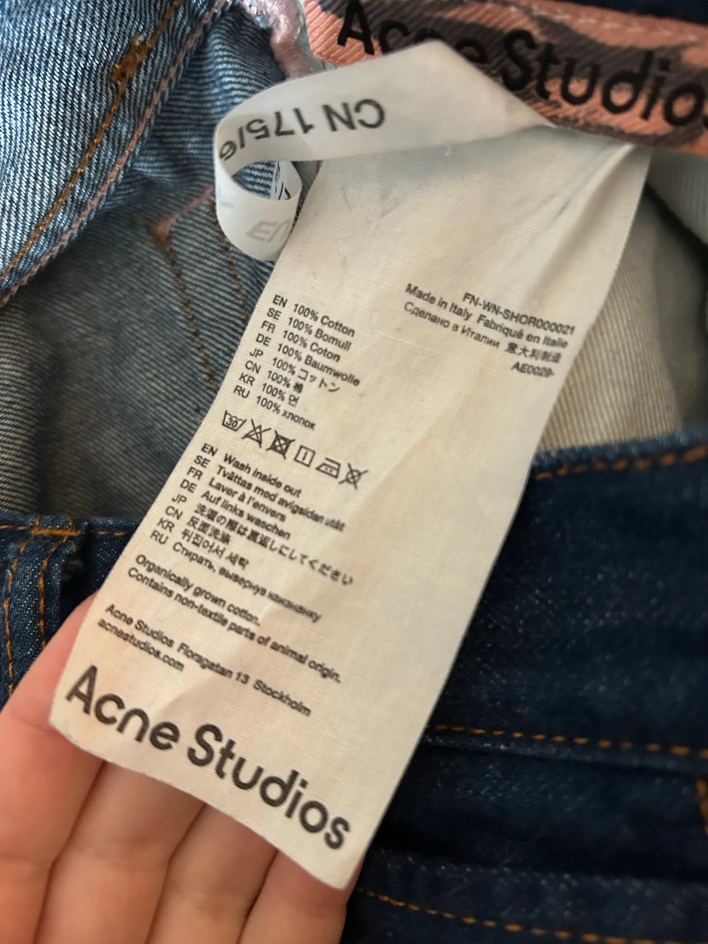 Acne Studios Sample-jeans