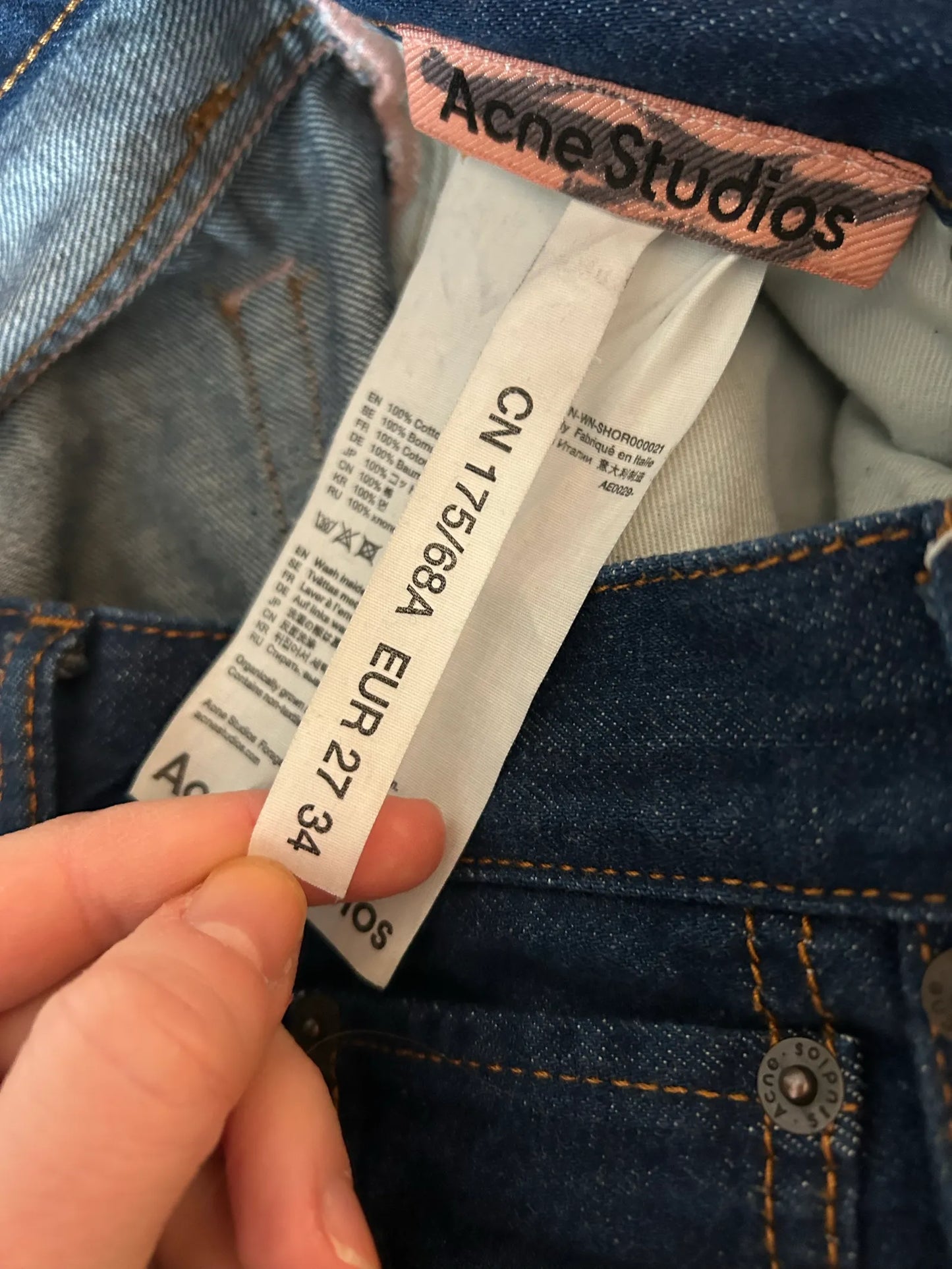 Acne Studios Sample-jeans