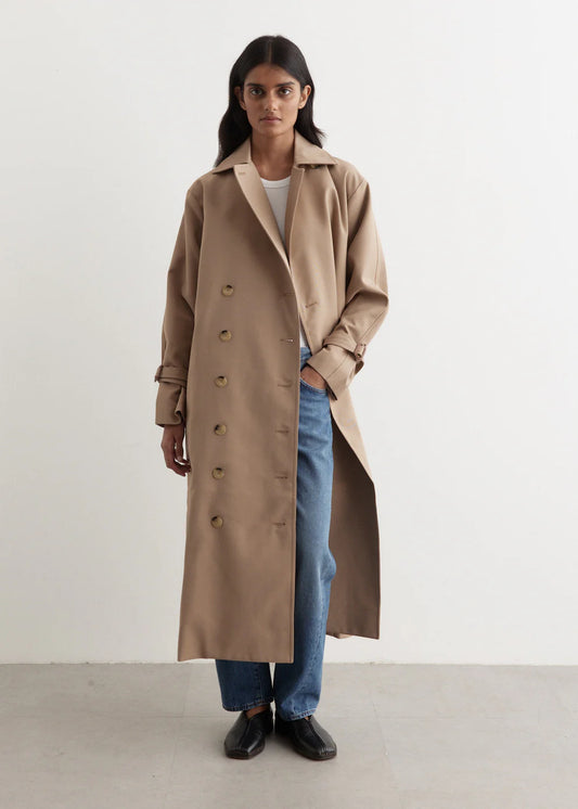 Toteme Signature Trench-trenchcoat