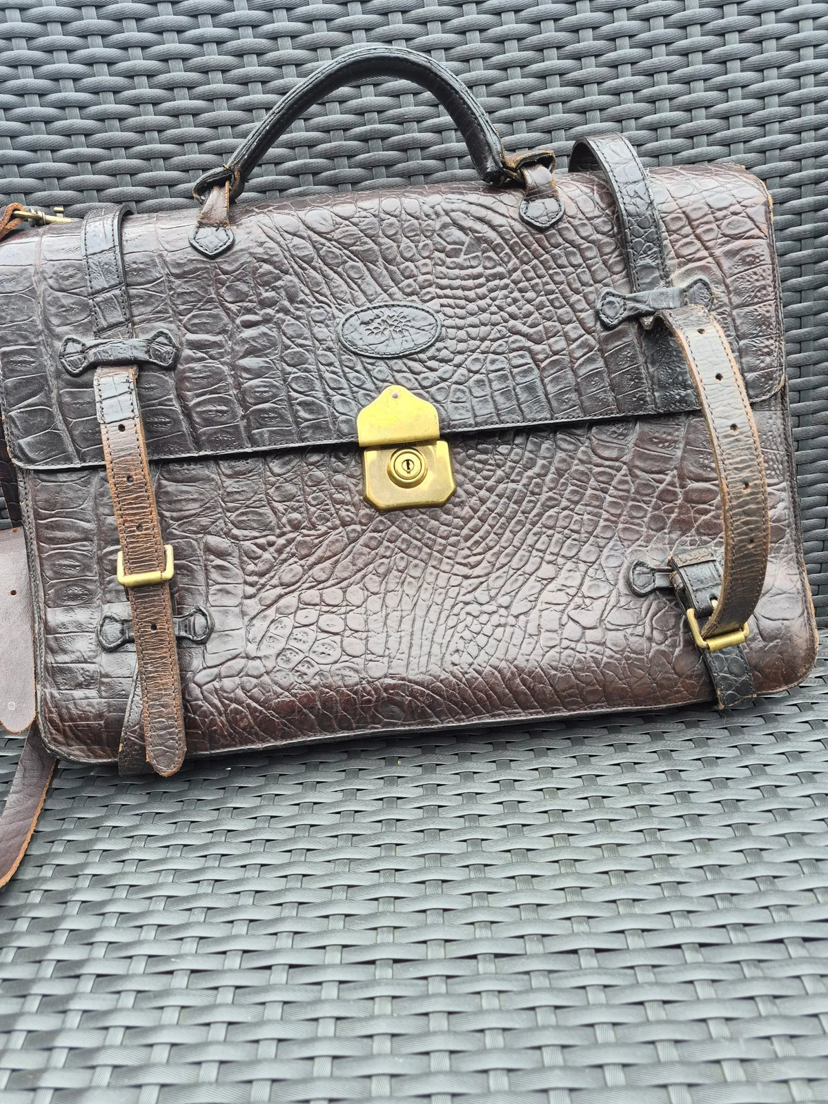 Mulberry Portfölj-skinnväska
