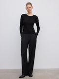 Dagmar Lyocell Long Sleeve Top