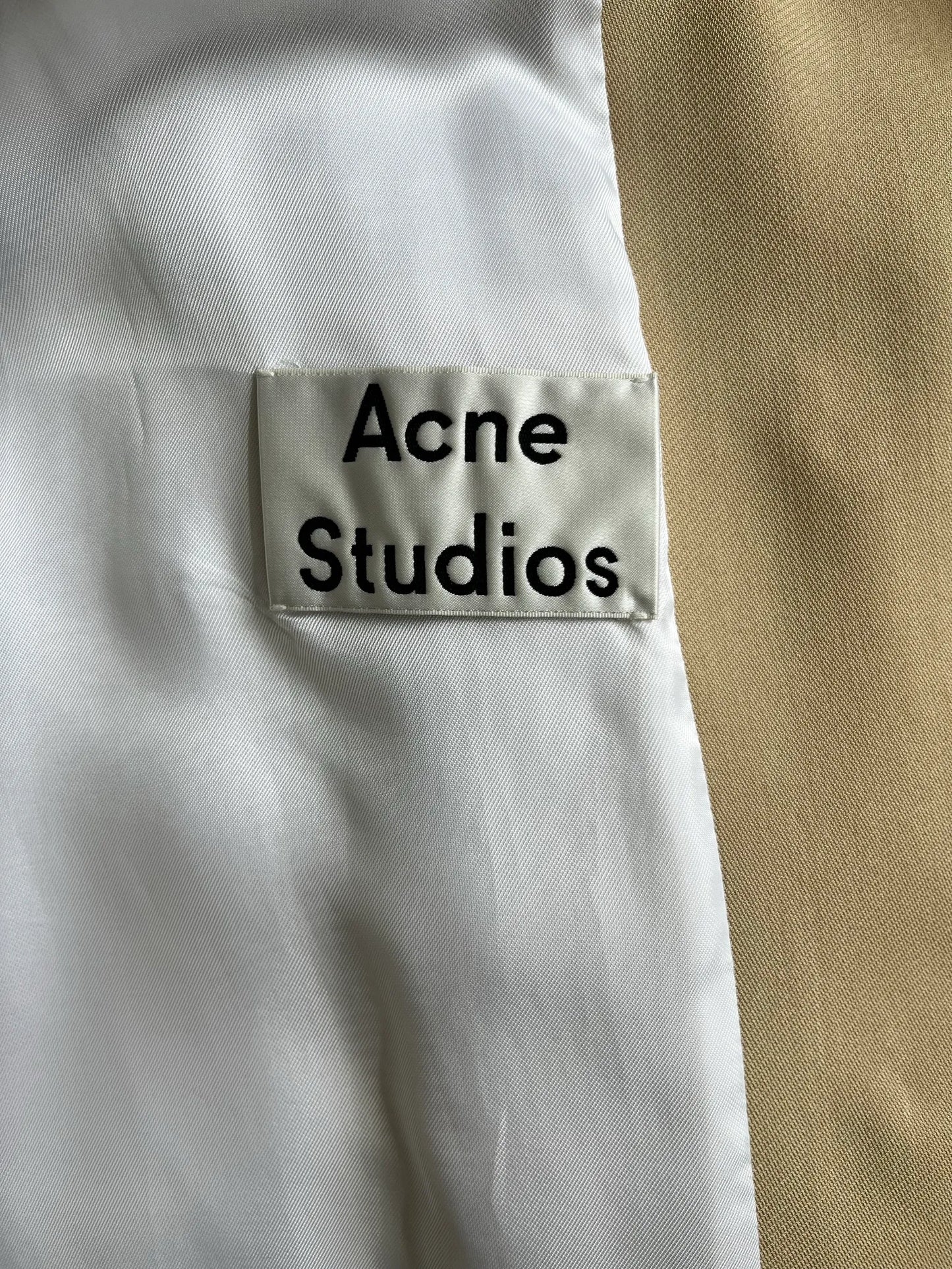 Acne Studios Deana Crepe-kavaj