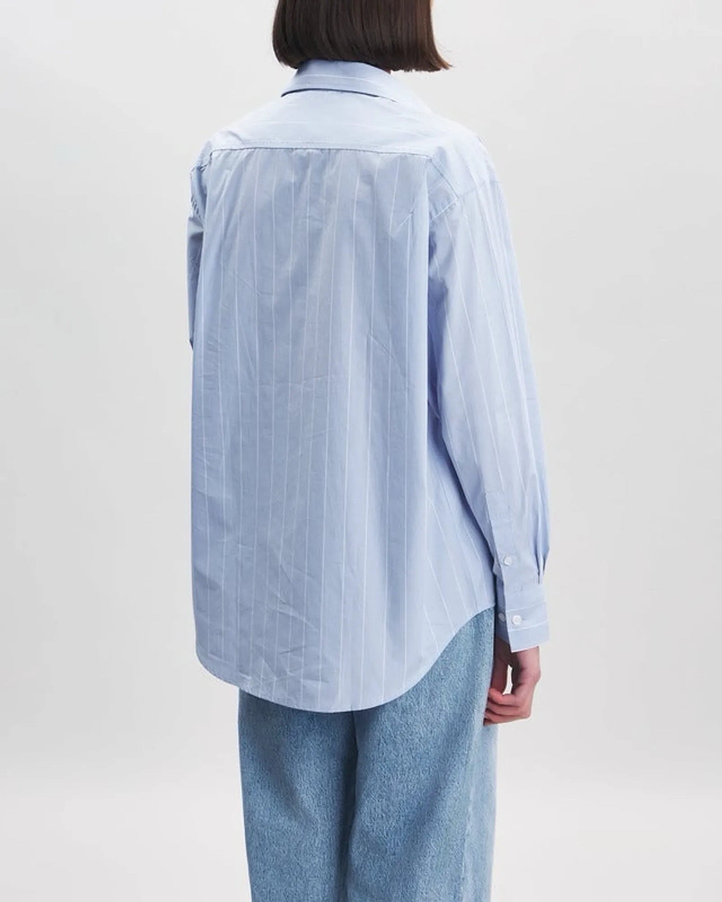 Filippa K Stripe Poplin-skjorta