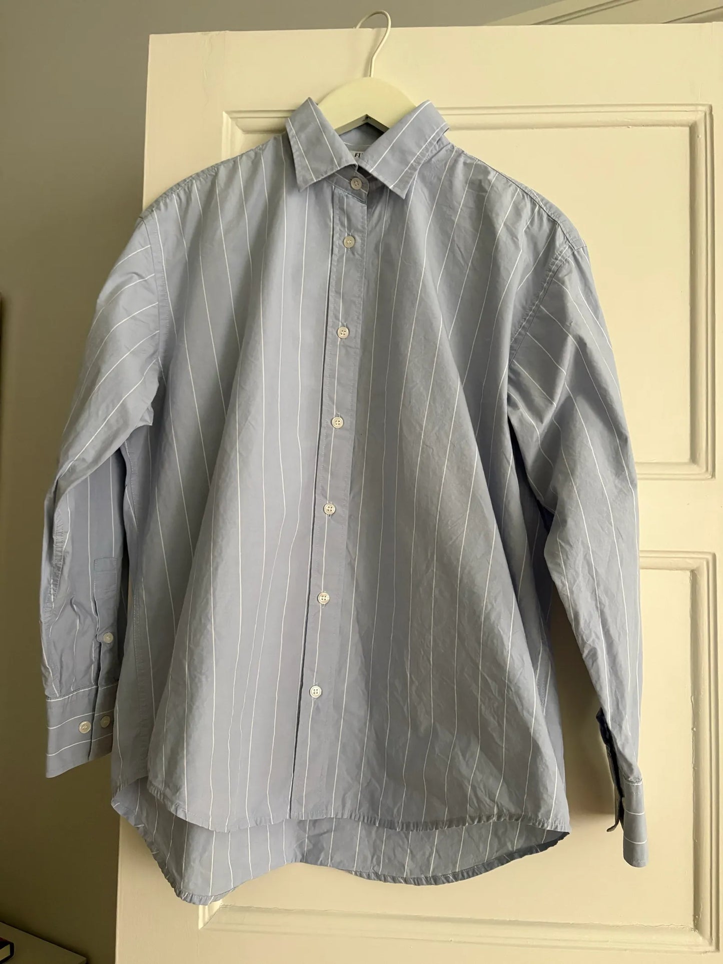 Filippa K Stripe Poplin-skjorta