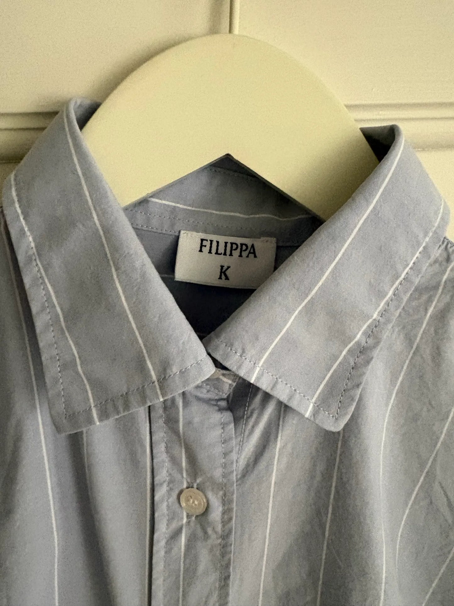 Filippa K Stripe Poplin-skjorta