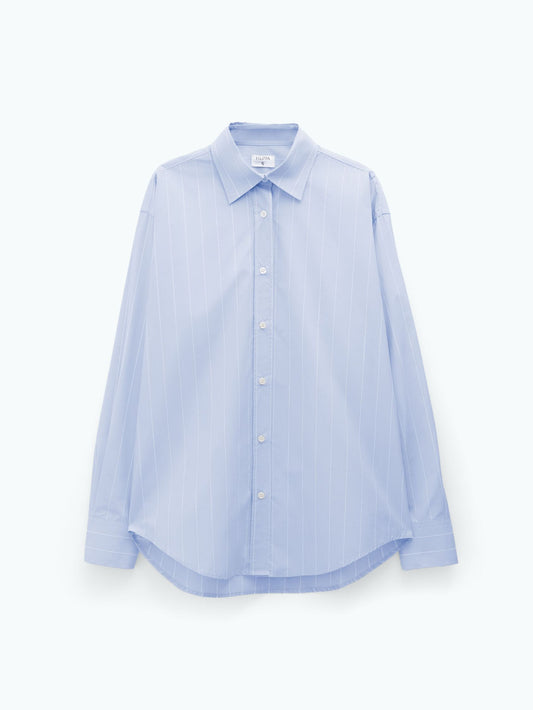 Filippa K Stripe Poplin-skjorta