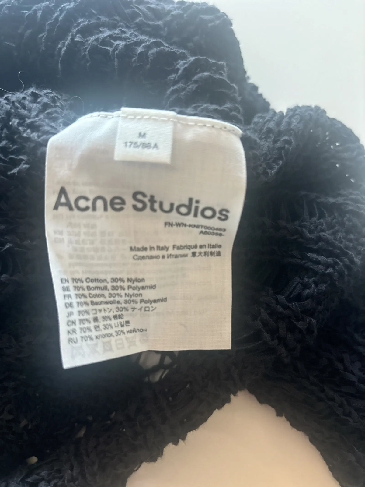 Acne Studios Fn-knit000463-tröja