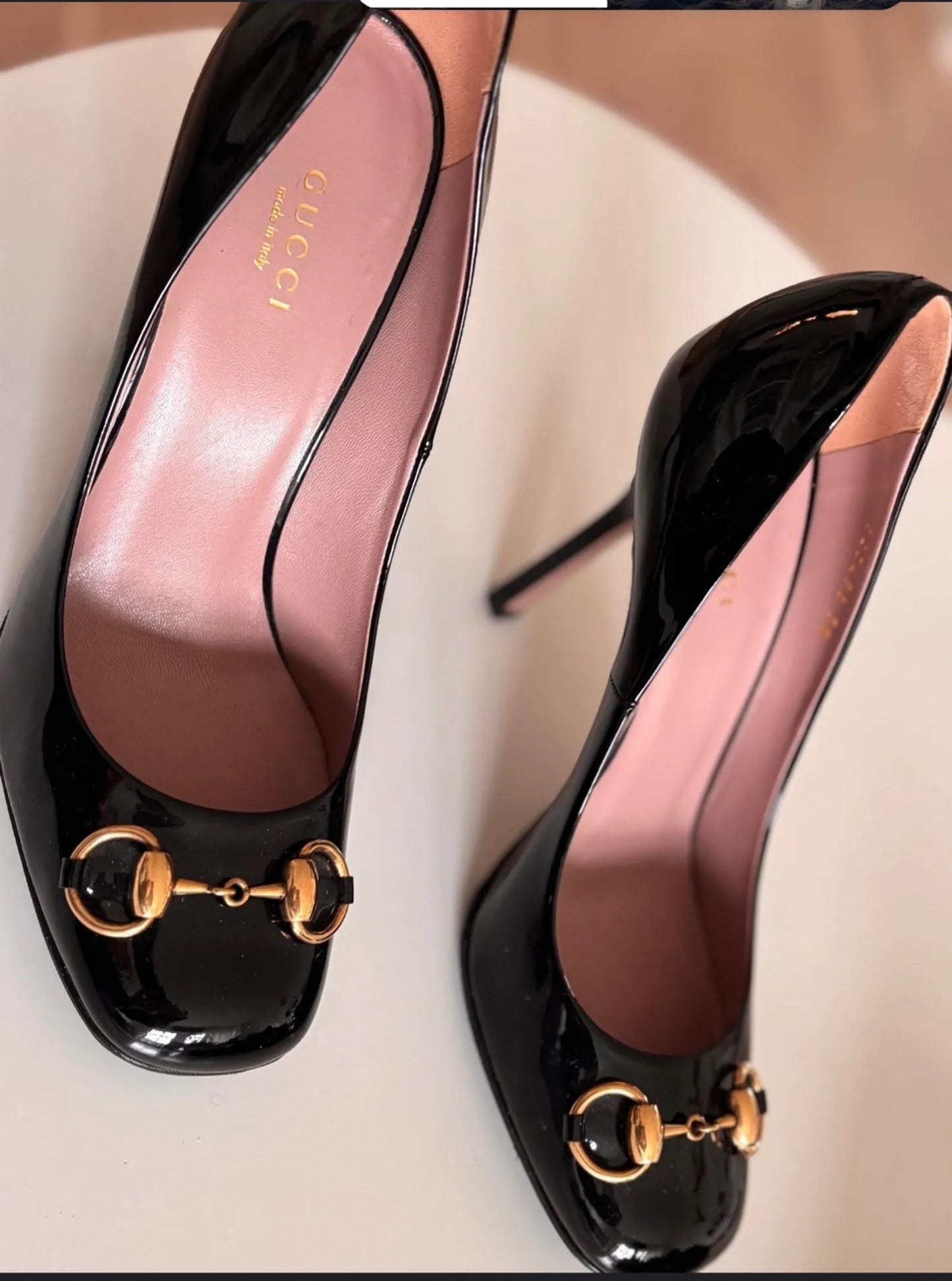 Gucci Horsebit-skinnklackar NWOT