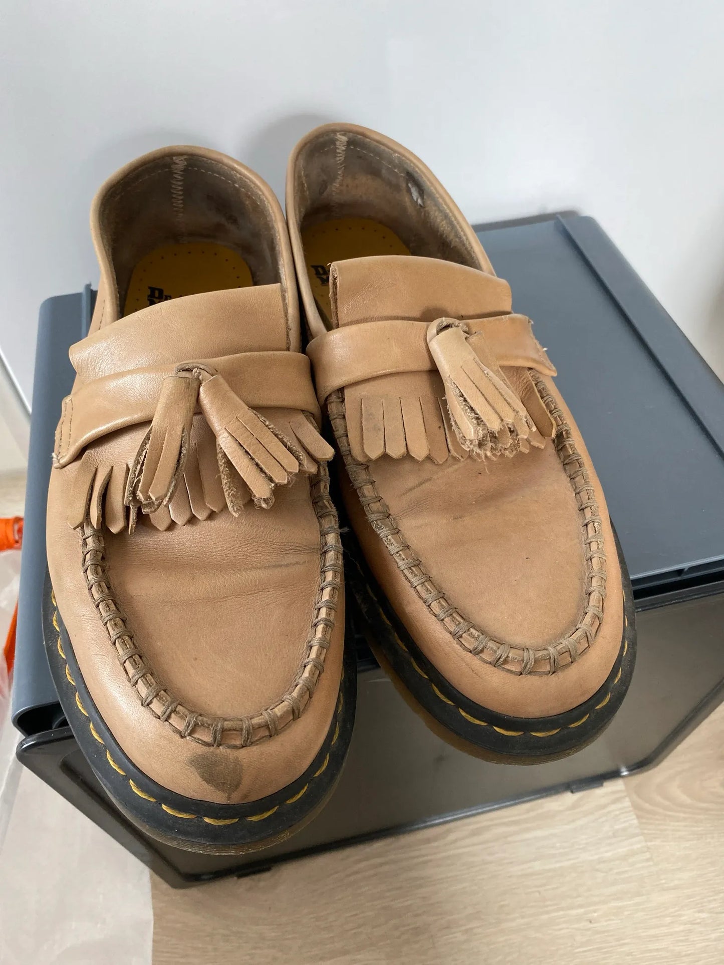 Dr. Martens-skinnloafers