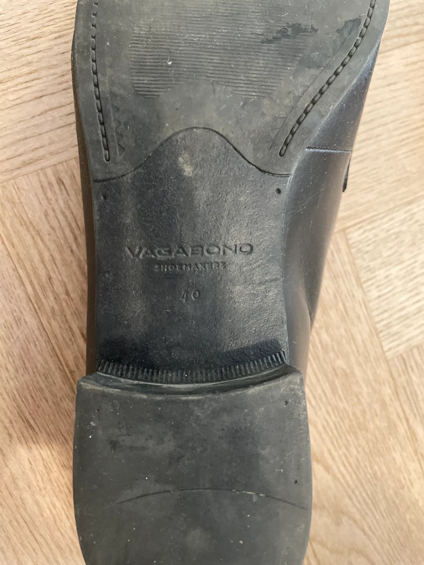 Vagabond-skinnloafers