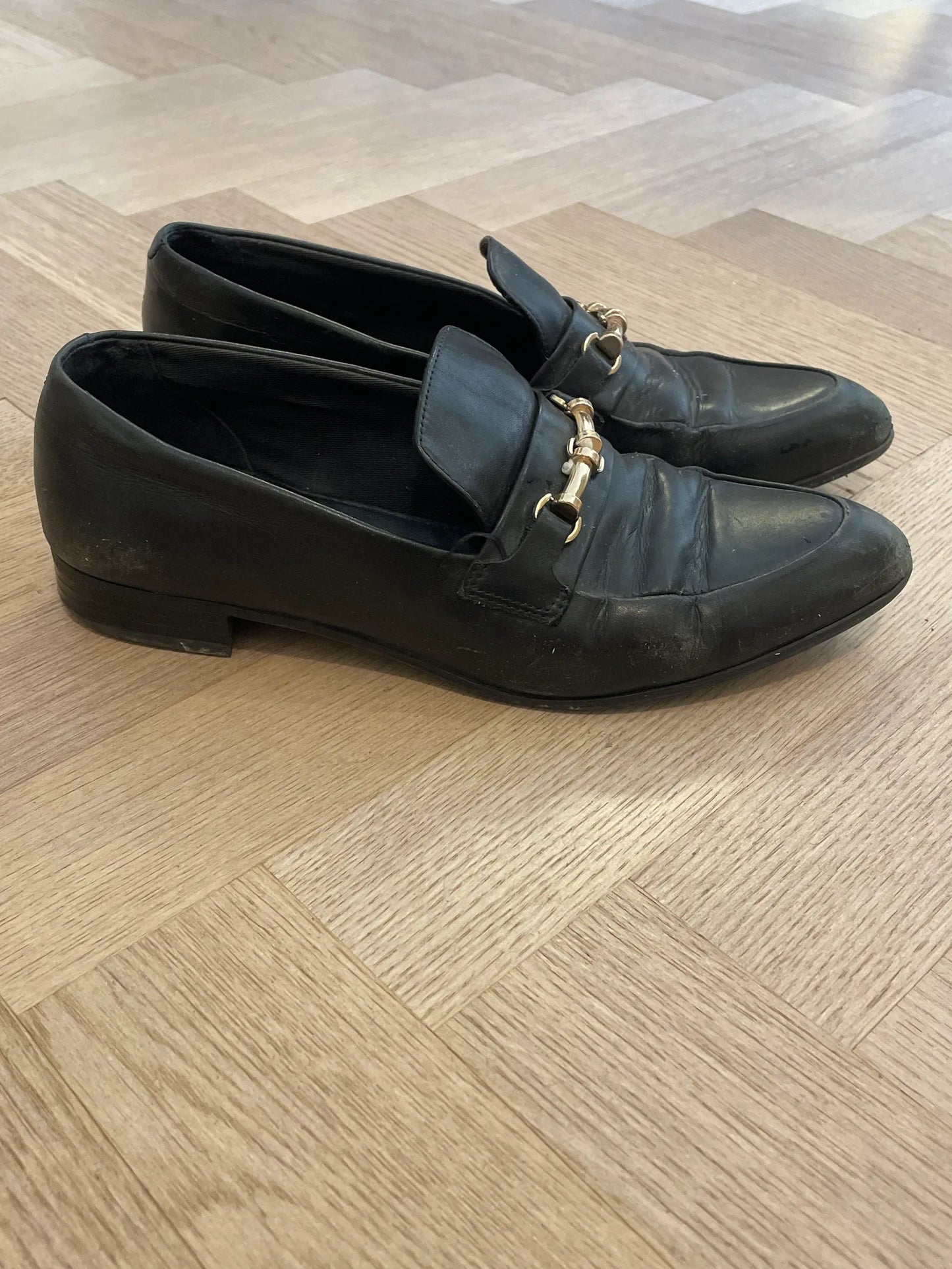 Vagabond-skinnloafers