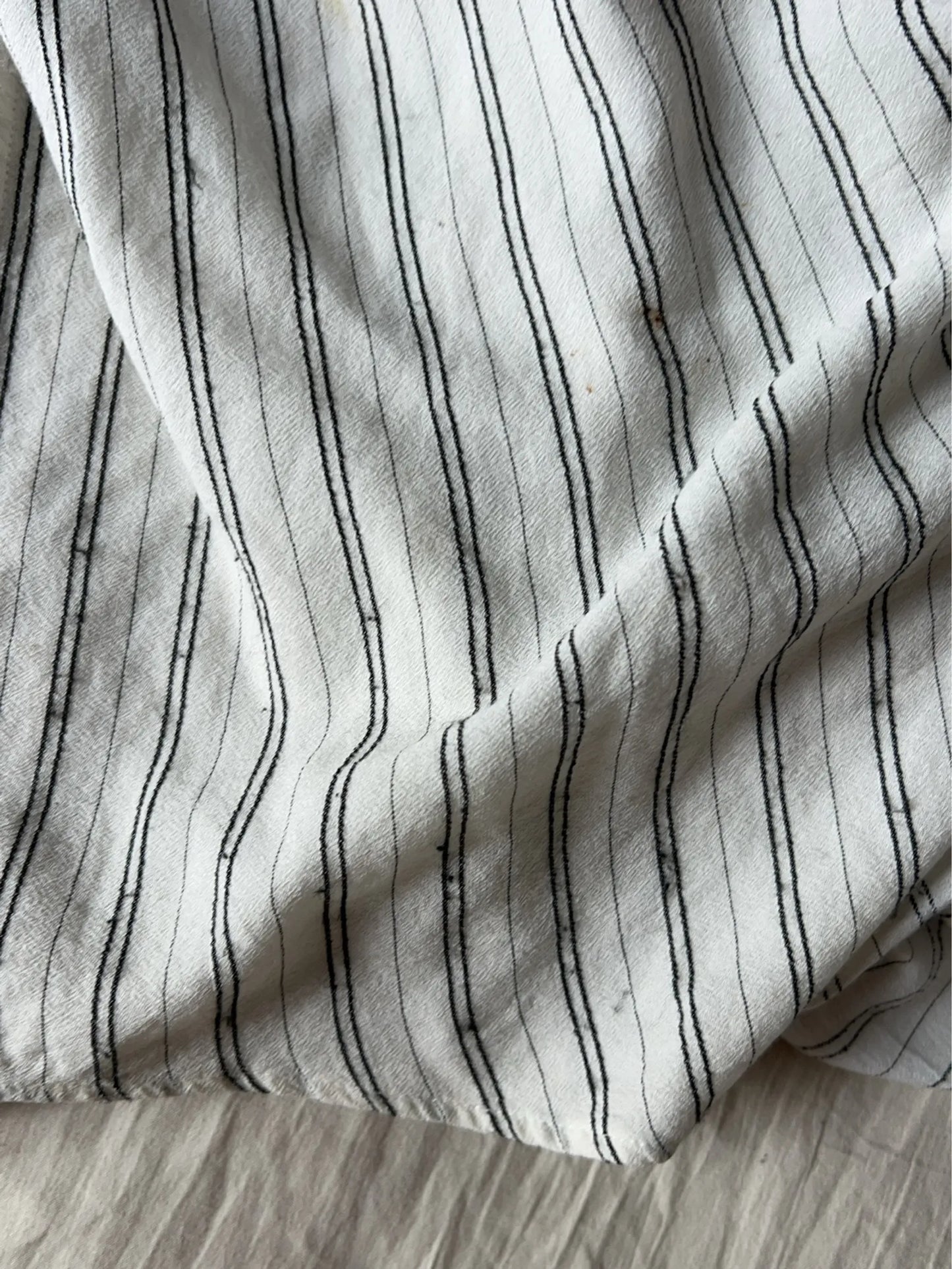 Our Legacy Crepe Cigarill Stripe-skjorta