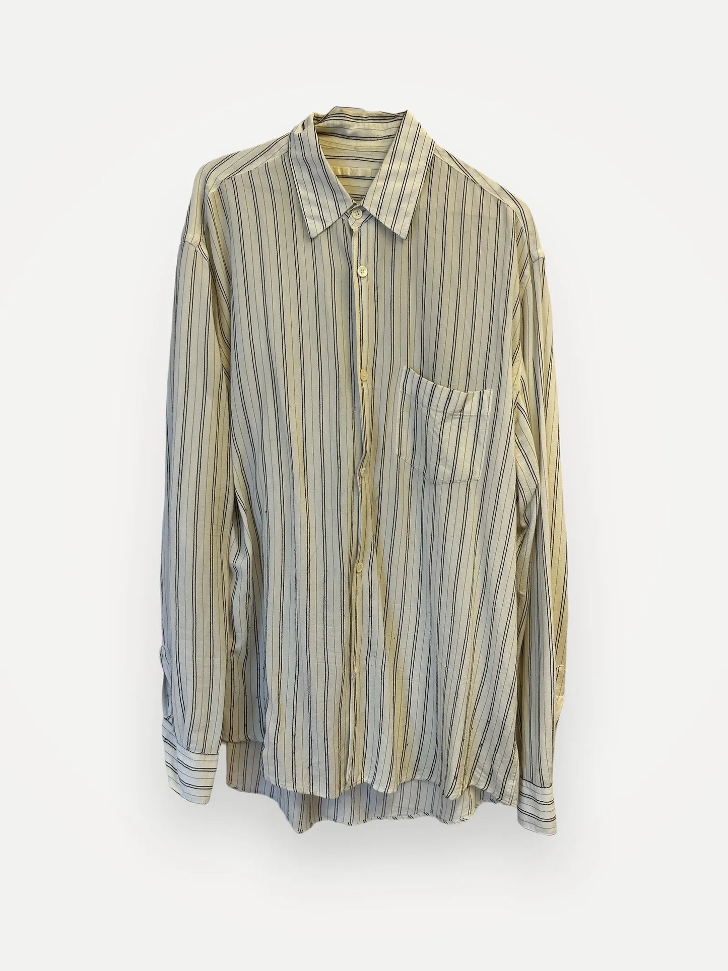 Our Legacy Crepe Cigarill Stripe-skjorta