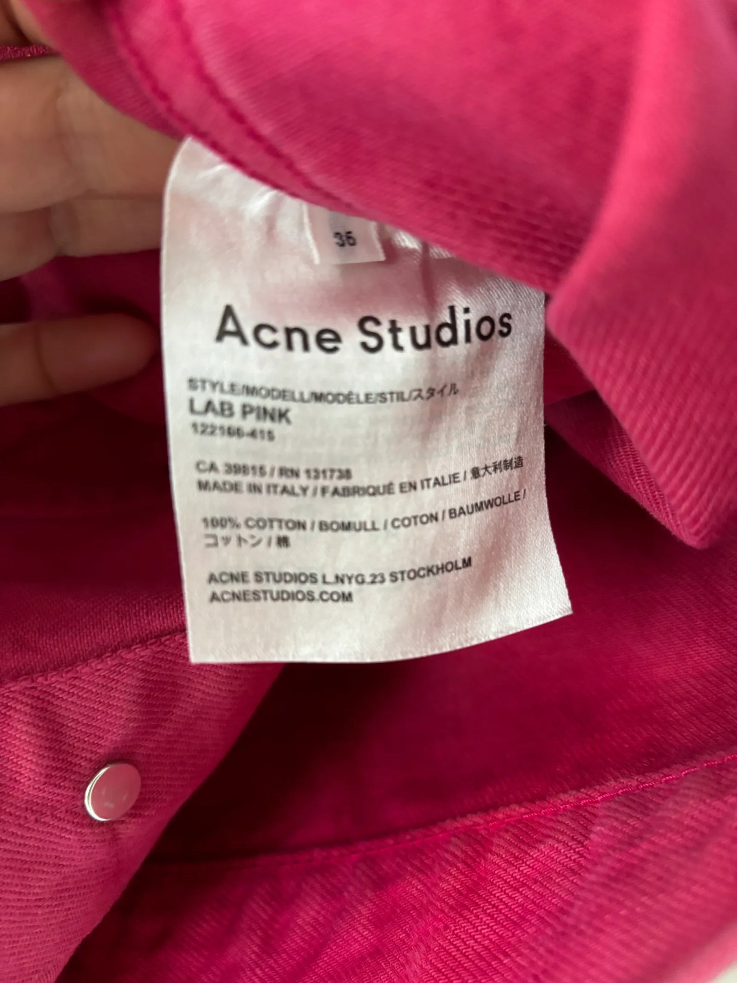 Acne Studios Jacket