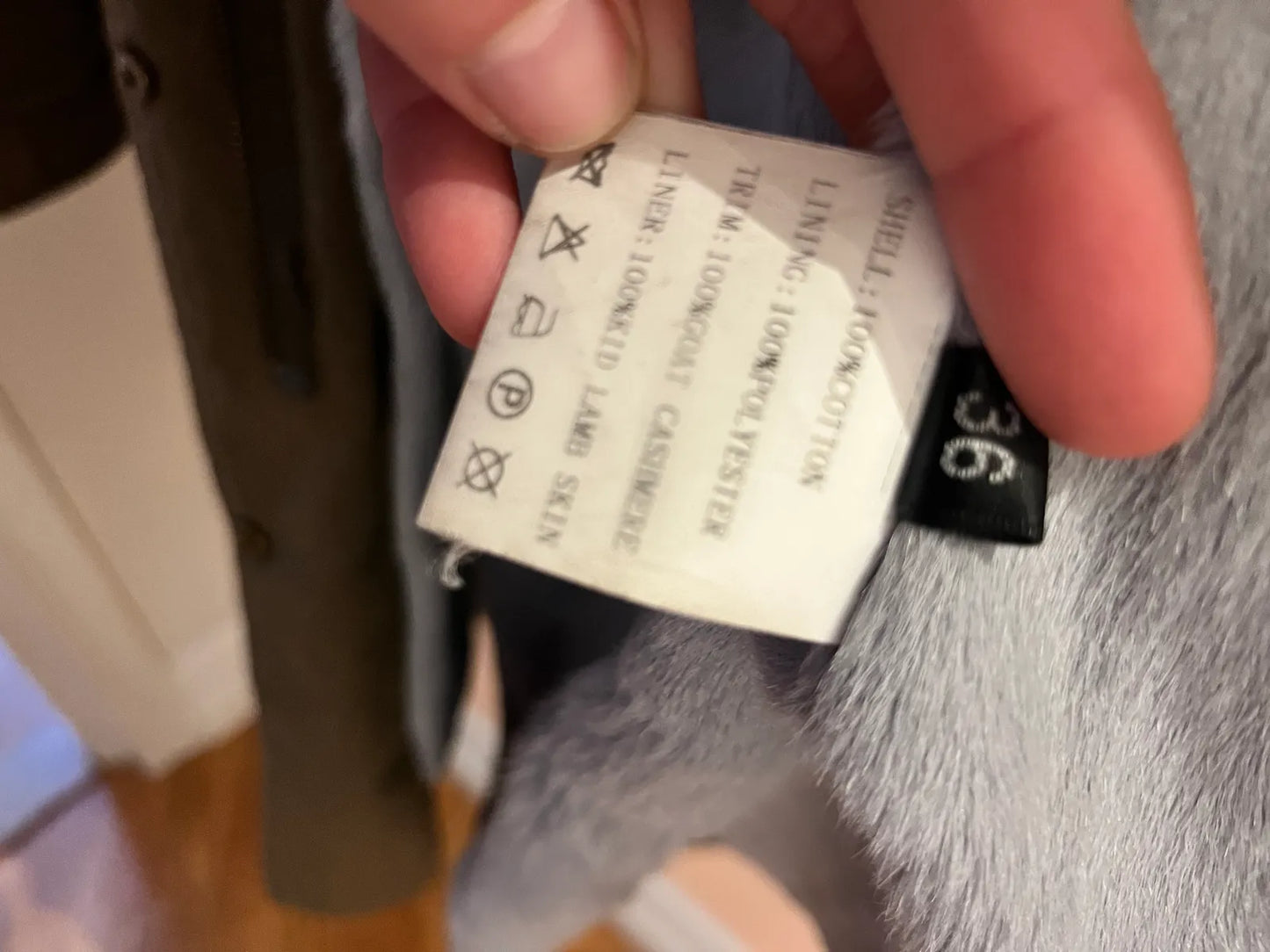 Stand Studio Fur jacket
