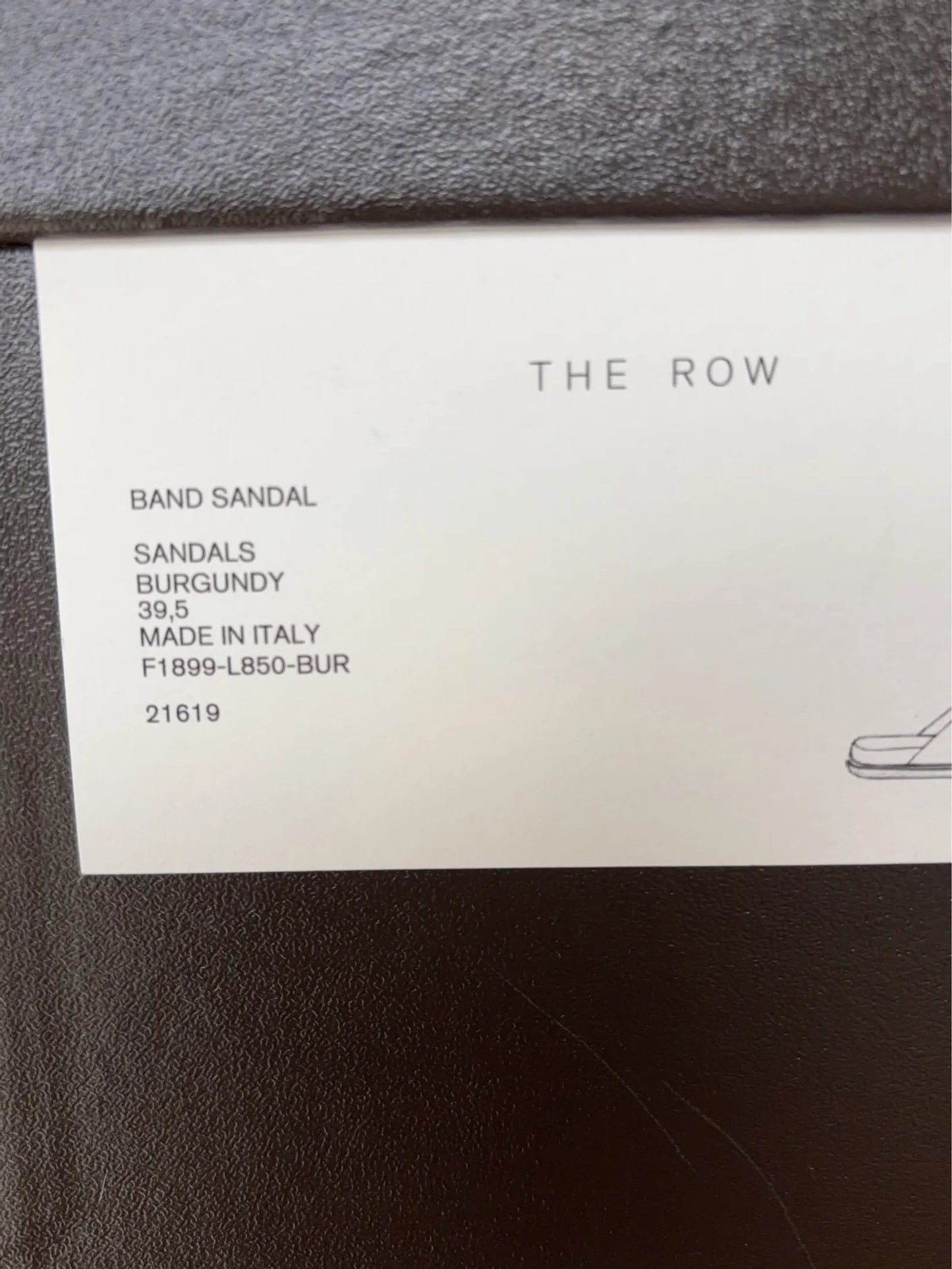 The Row Band Sandals