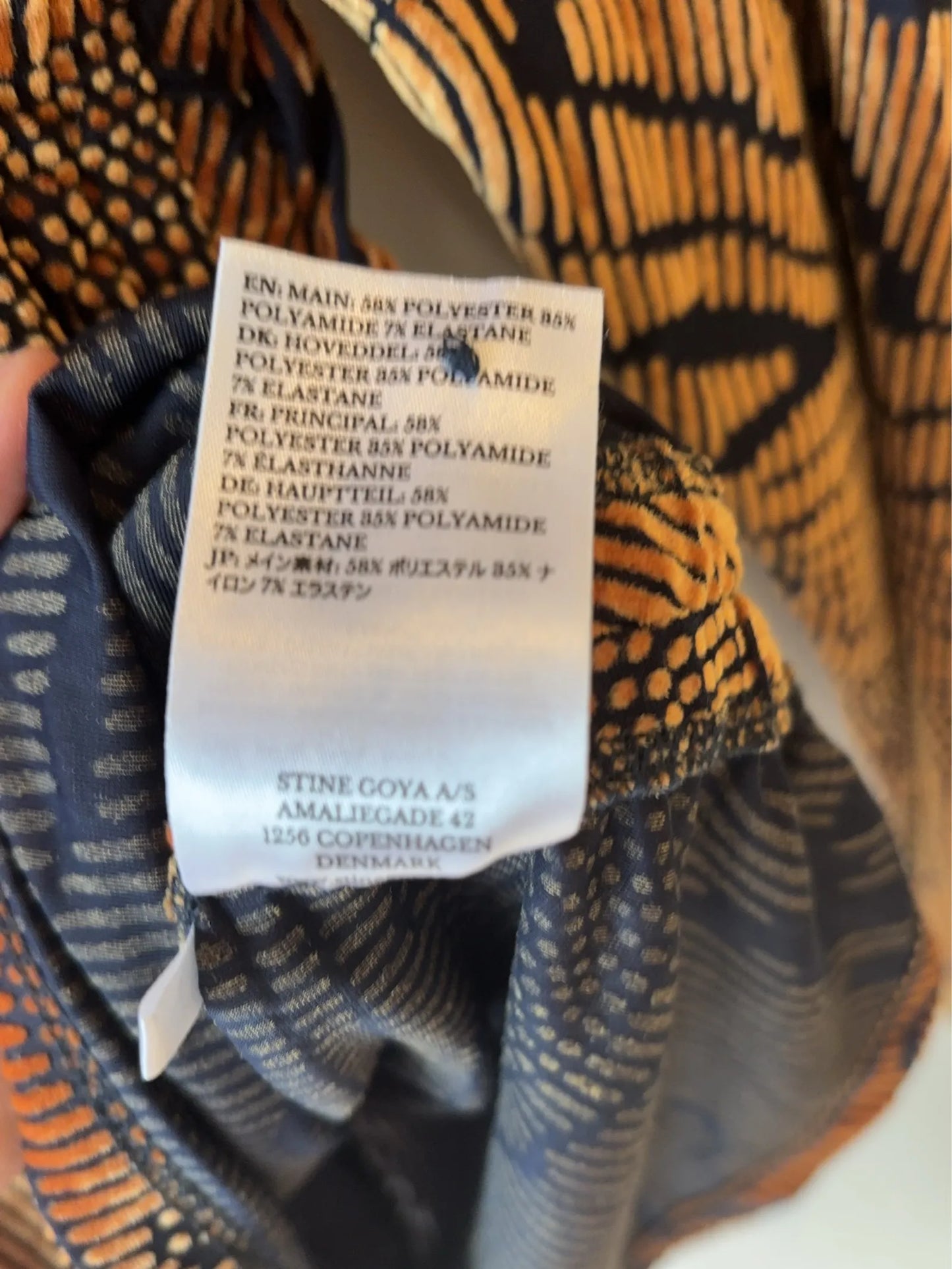 Stine Goya Vanessa 1665 Velvet Moirée Top