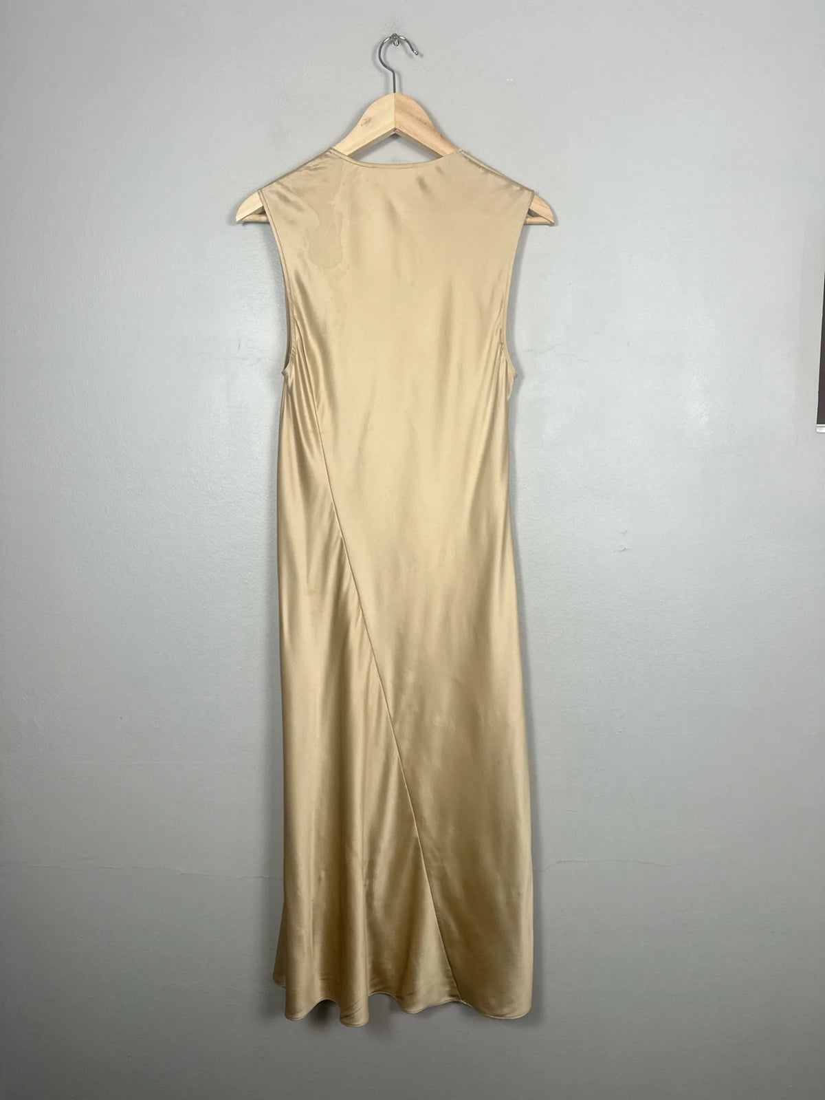 A Day's March Mandel Silk Satin-sidenklänning
