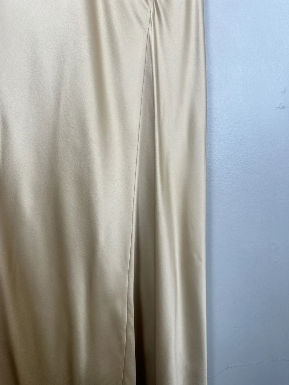 A Day's March Mandel Silk Satin-sidenklänning