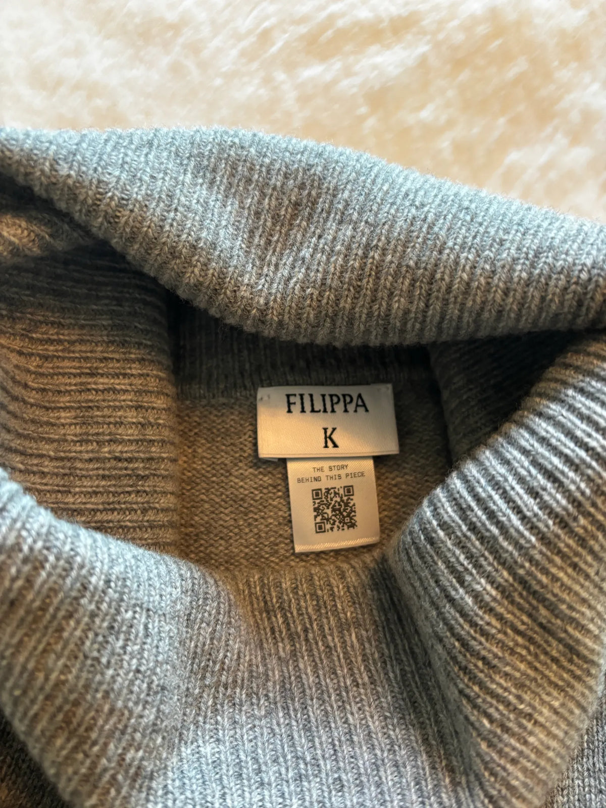 Filippa K Relaxed Turtleneck-ulltröja NWOT