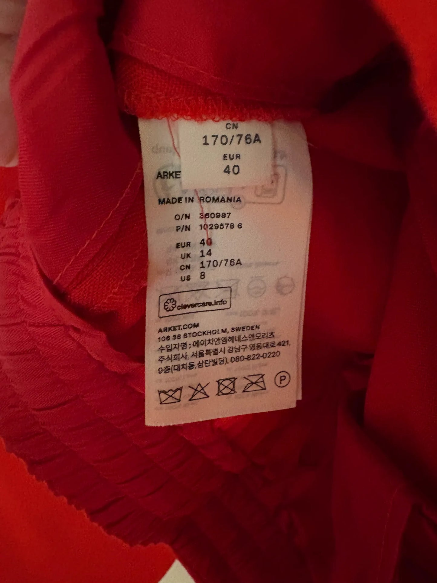 Arket Oversized Hopsack +-ullkostym
