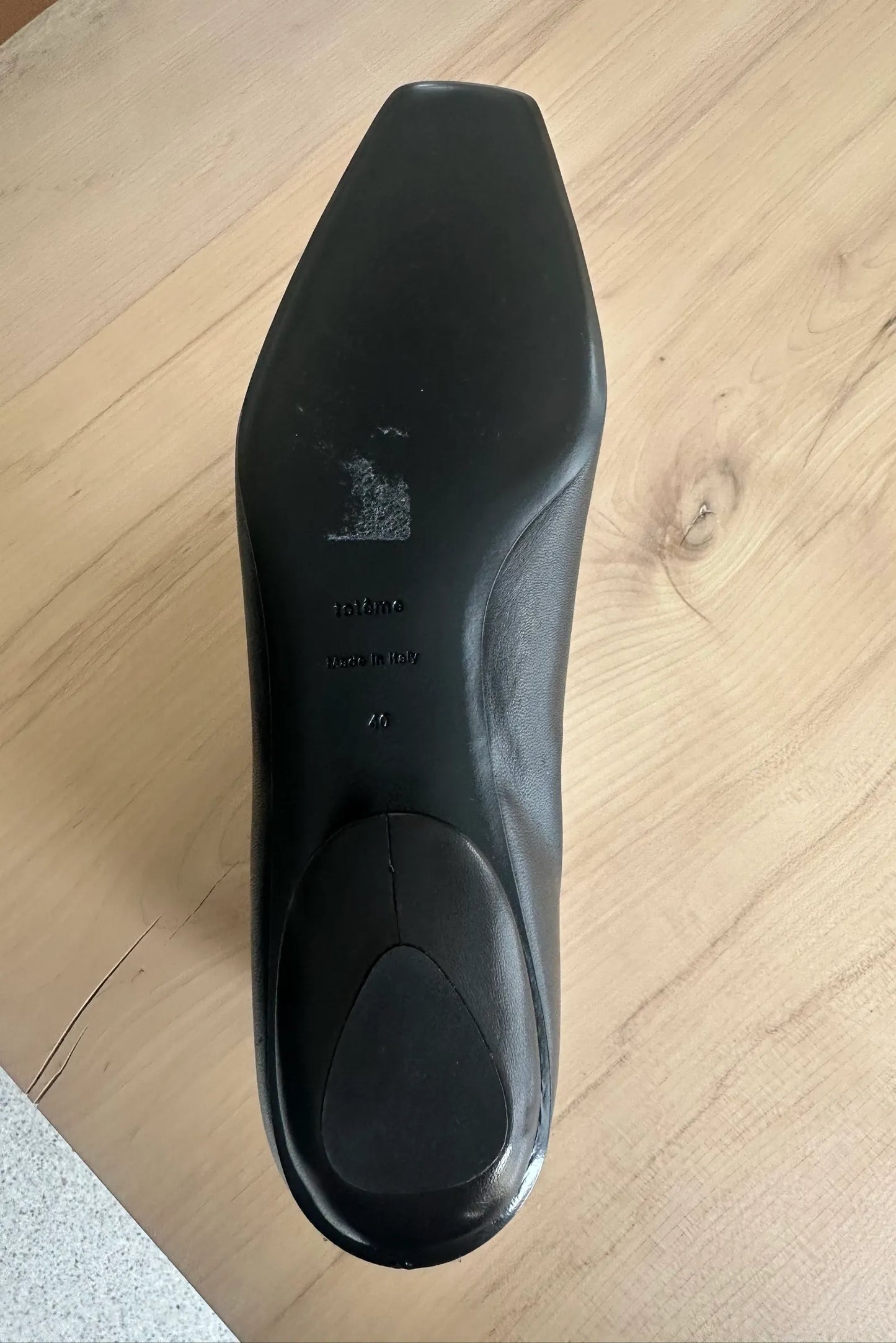 Toteme The Flat-skinnboots NWOT