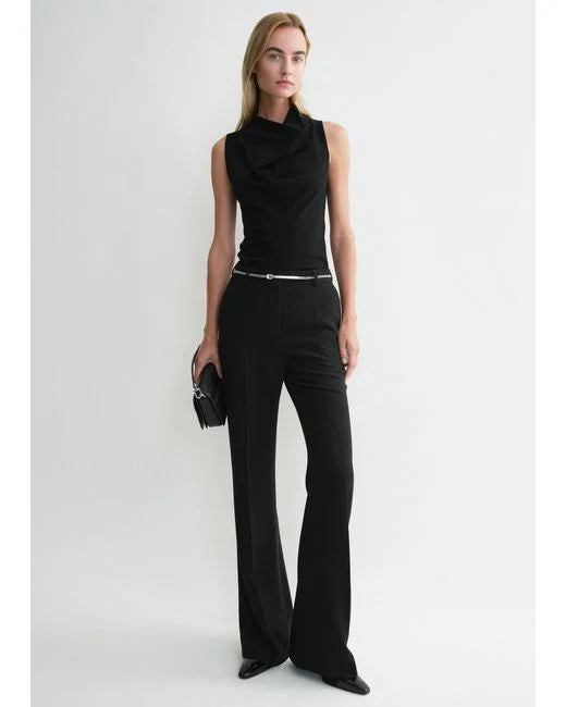 Toteme Flared Evening Trousers-kostymbyxor