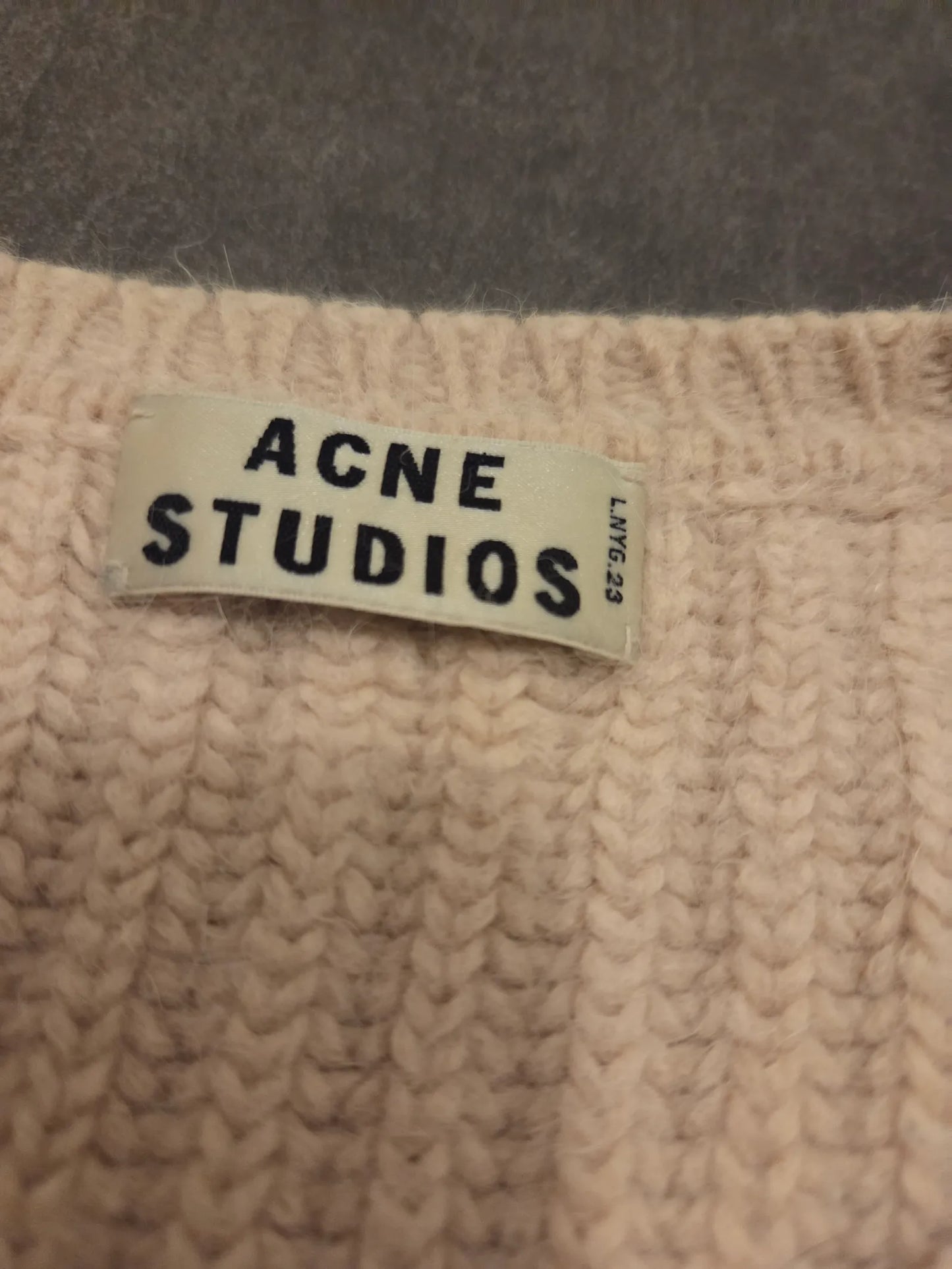 Acne Studios Lilian Rub Paw Sweater