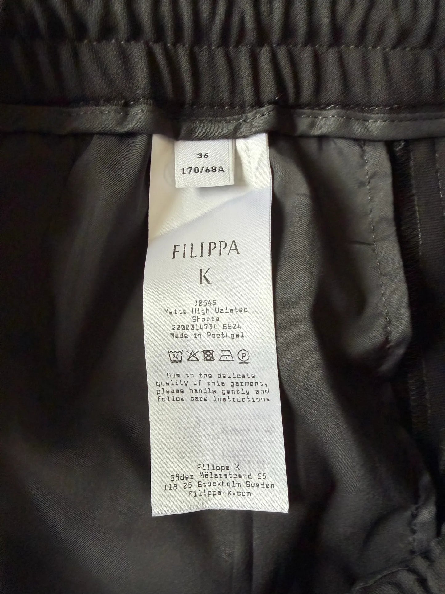 Filippa K Matte High Waisted-shorts