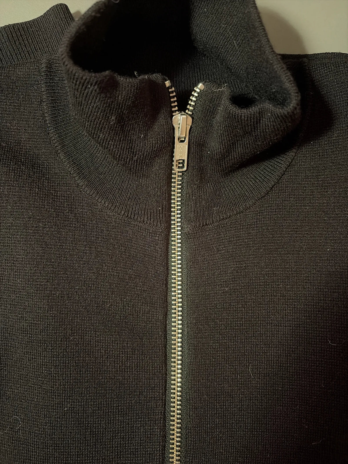NN07 Harald Half Zip 6530-ullhoodie
