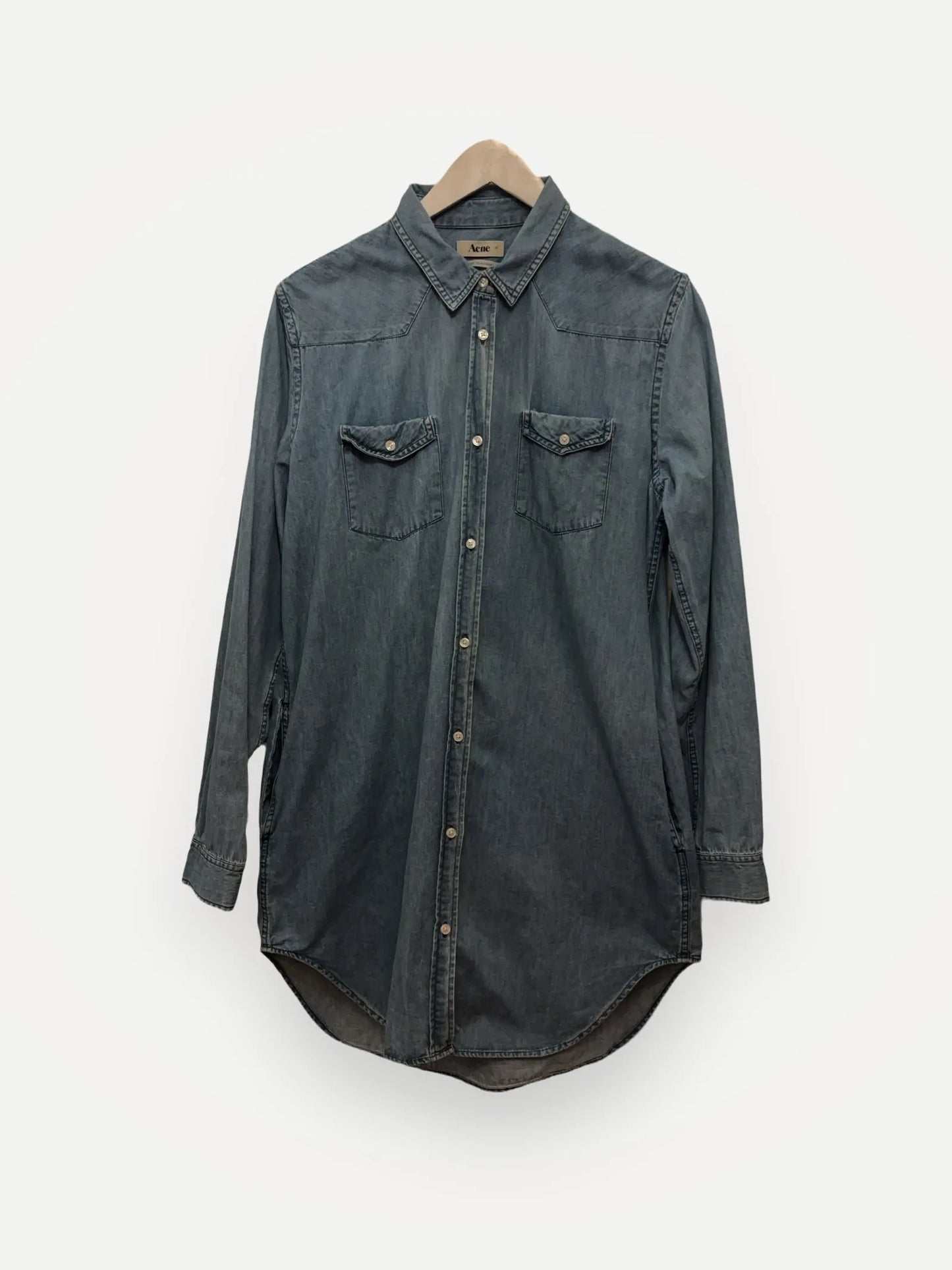 Acne Studios Saddle Denim-skjorta