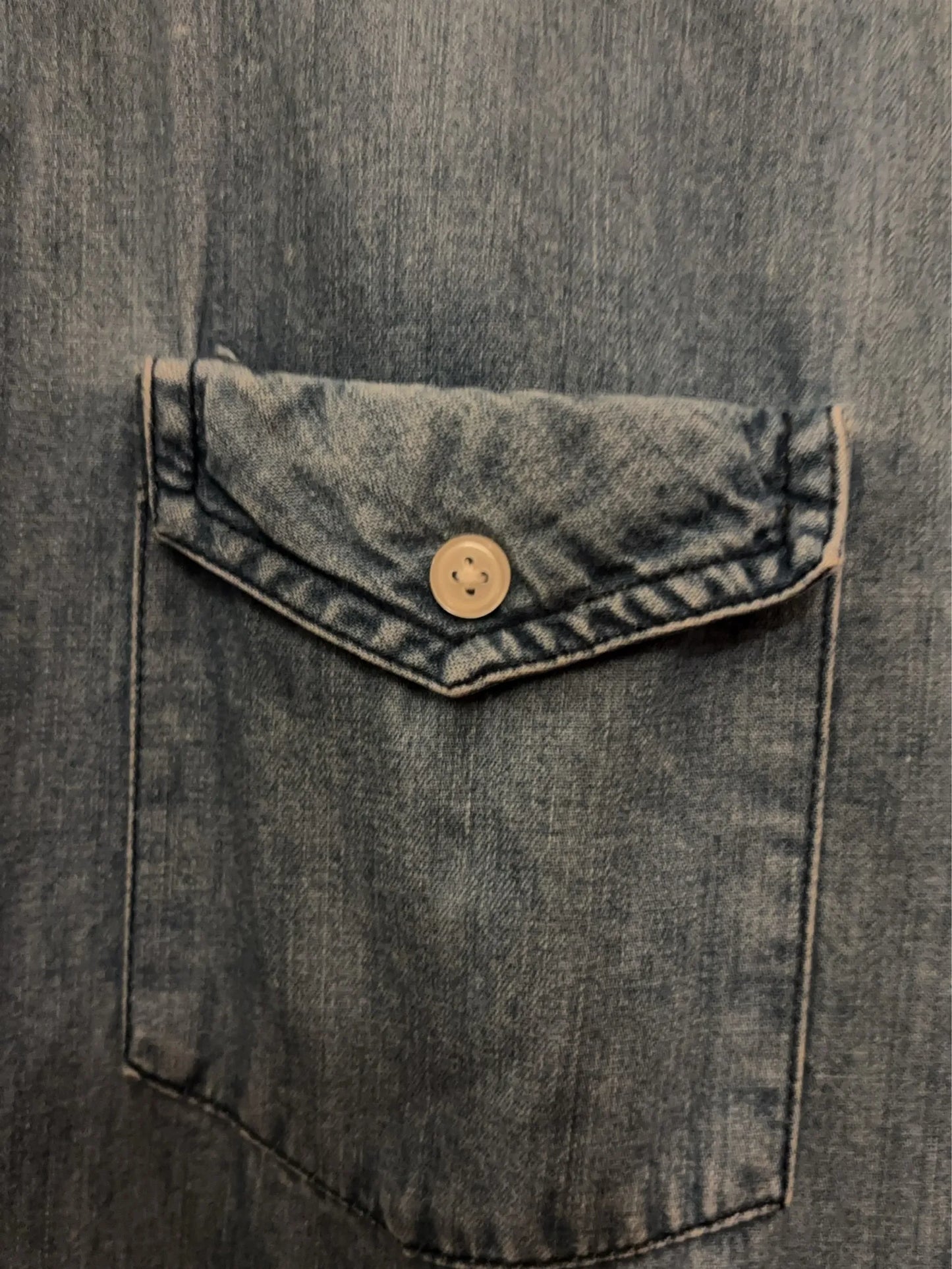 Acne Studios Saddle Denim-skjorta