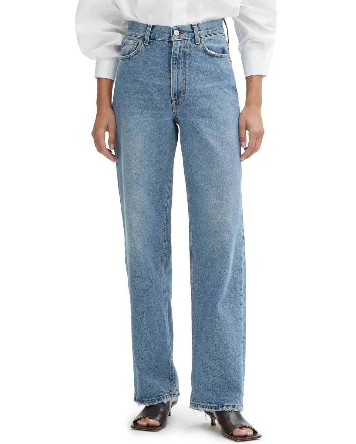Dagmar Wide Leg Denim Jeans