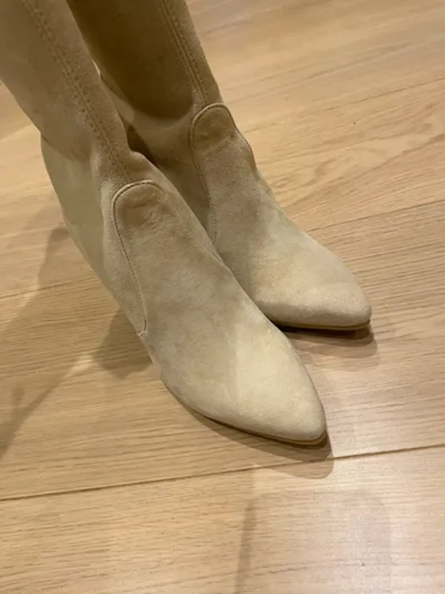 Stuart Weitzman Highstreet Sand Boots