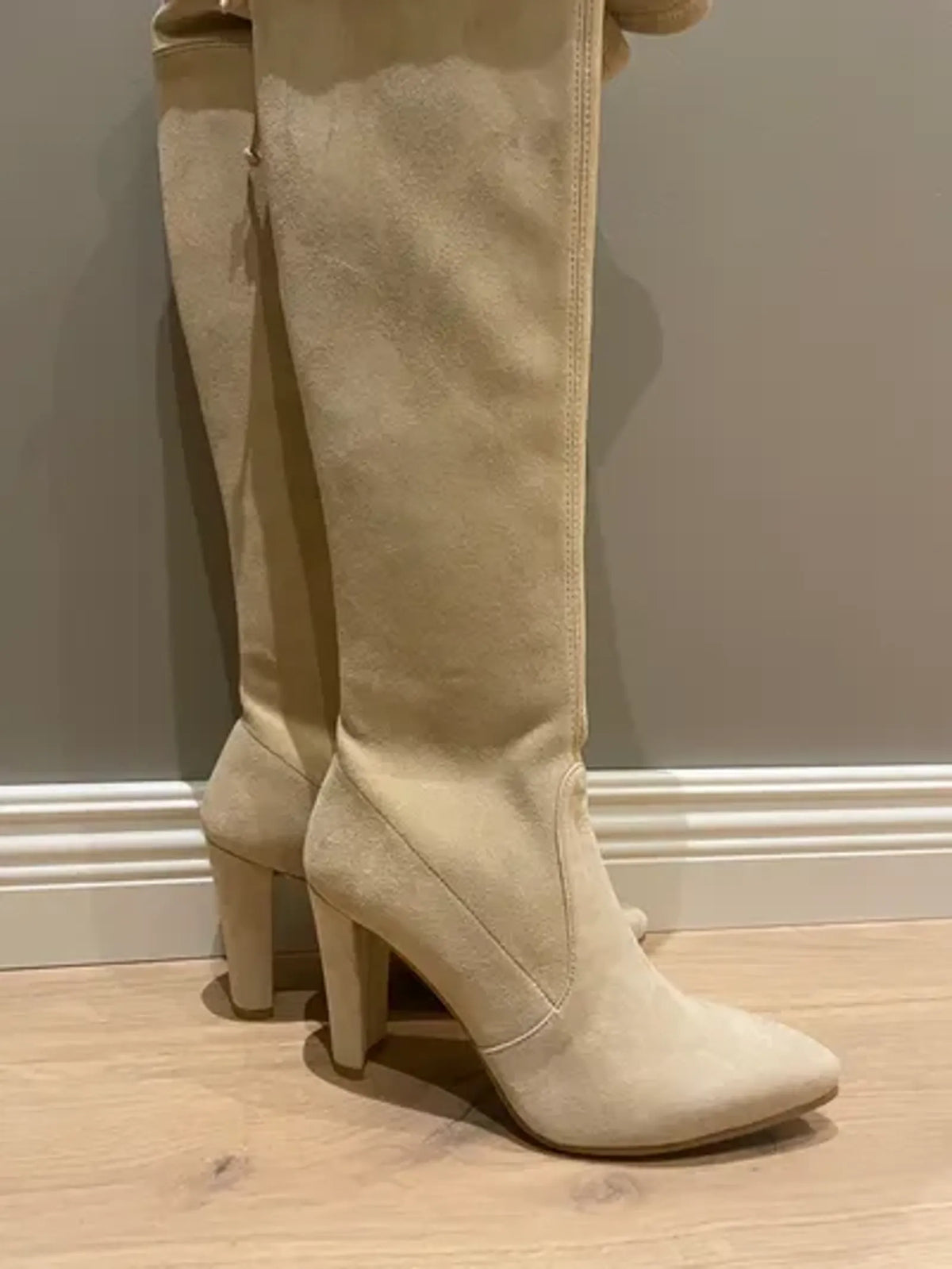 Stuart Weitzman Highstreet Sand Boots
