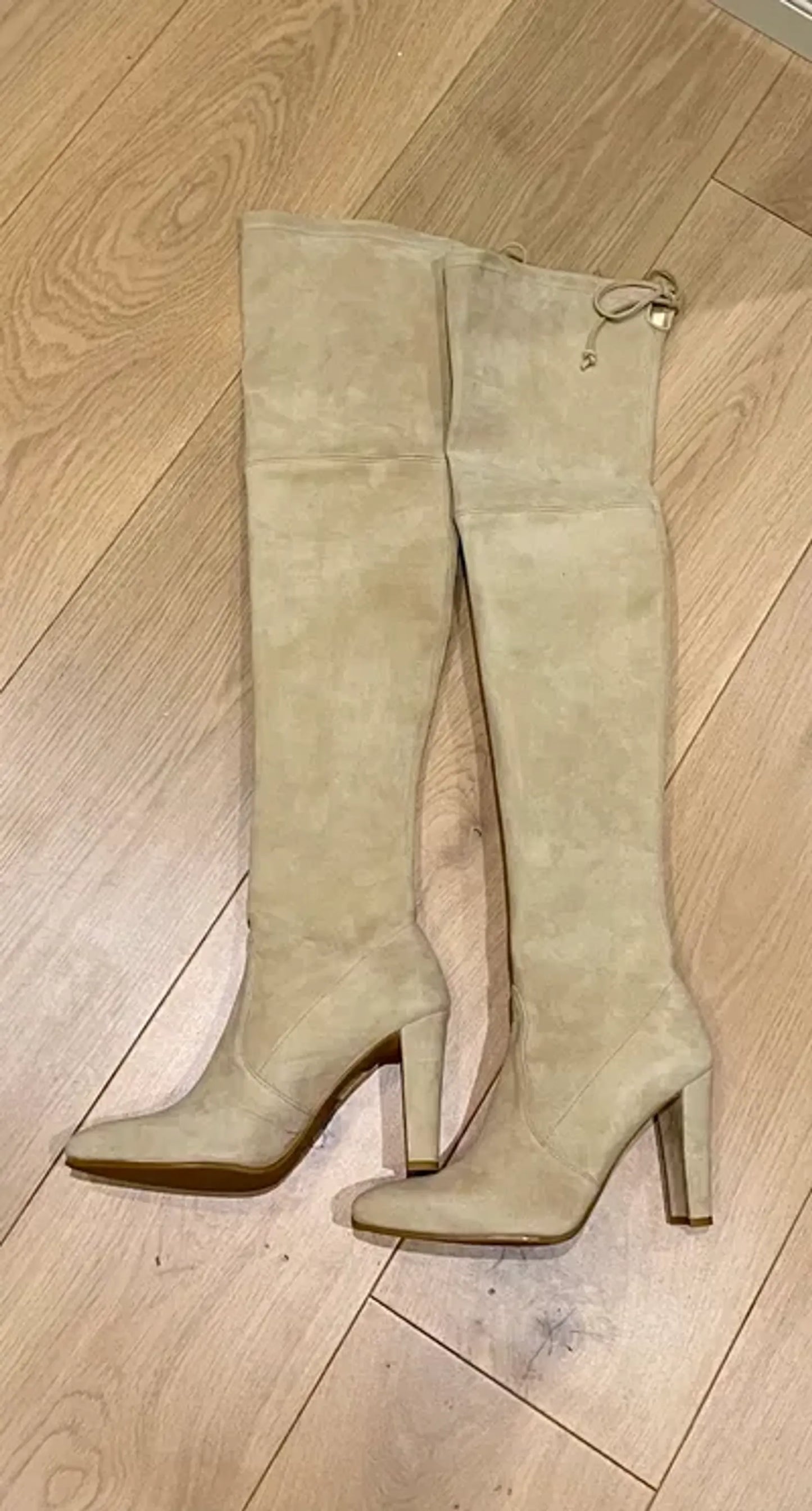 Stuart Weitzman Highstreet Sand Boots