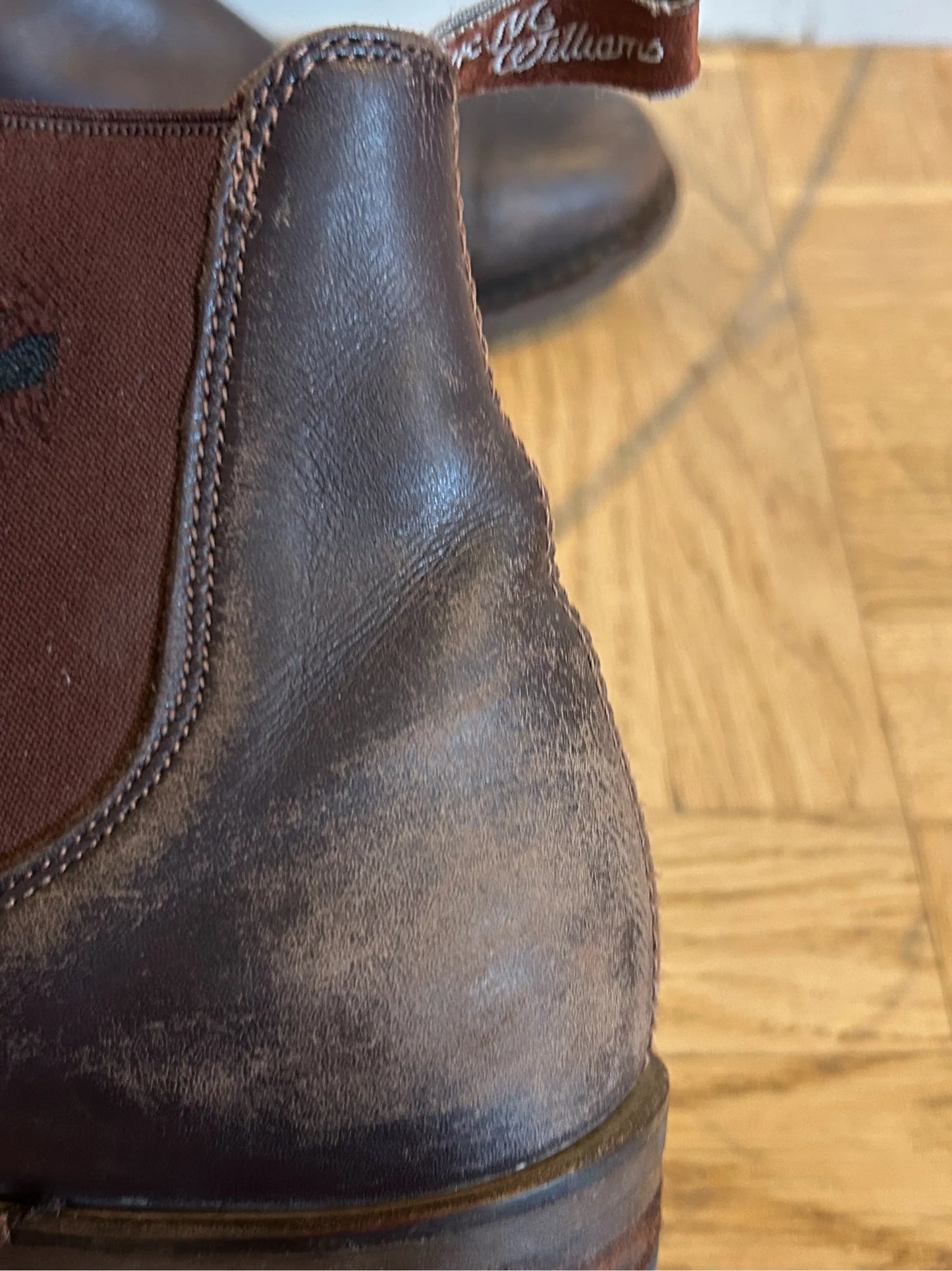 R.M.Williams Adelaide Rubber Sole-skinnboots