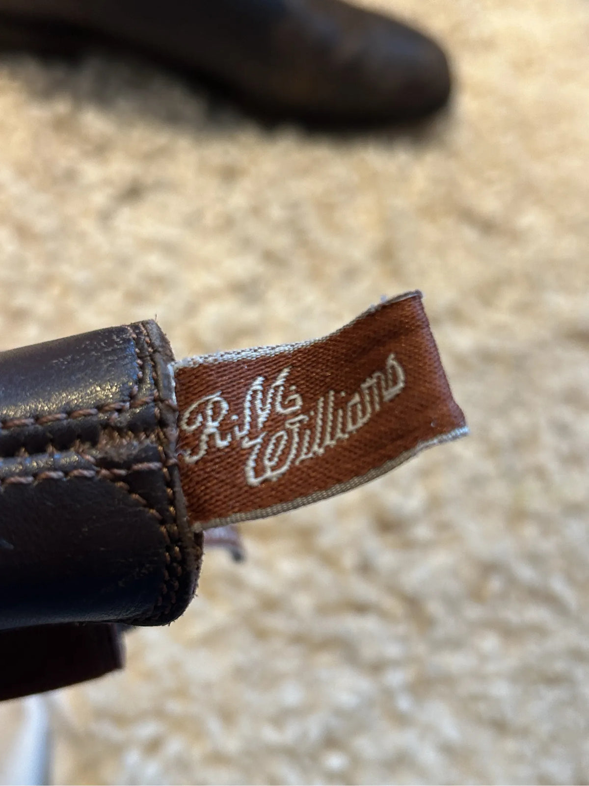 R.M.Williams Adelaide Rubber Sole-skinnboots