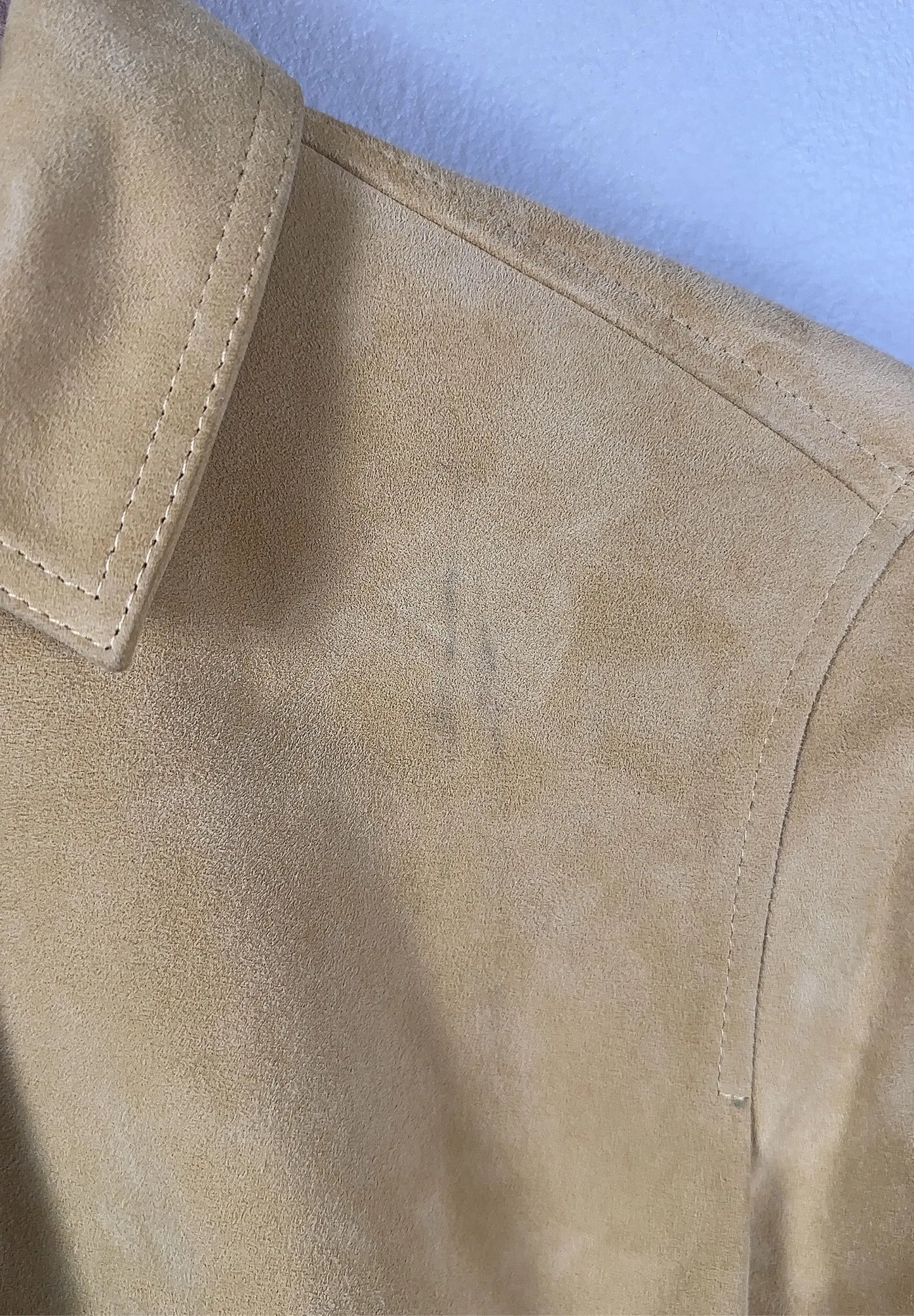 Toteme Soft Suede-skinnjacka