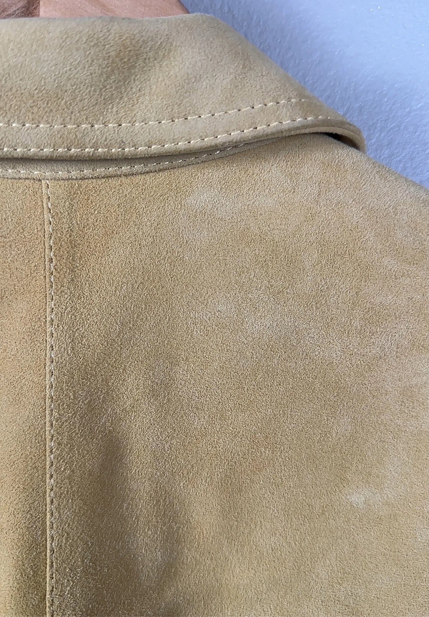 Toteme Soft Suede-skinnjacka