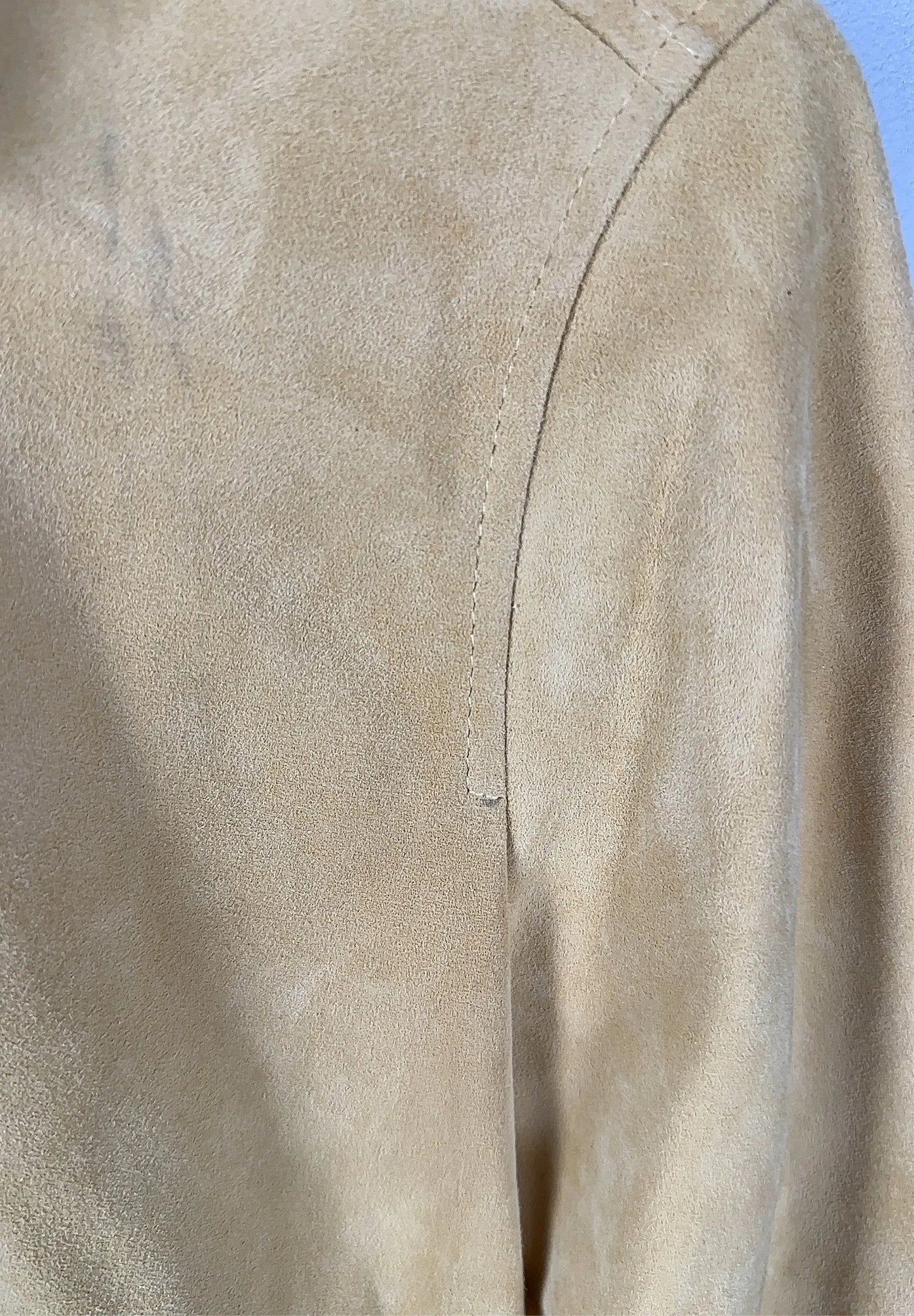 Toteme Soft Suede-skinnjacka