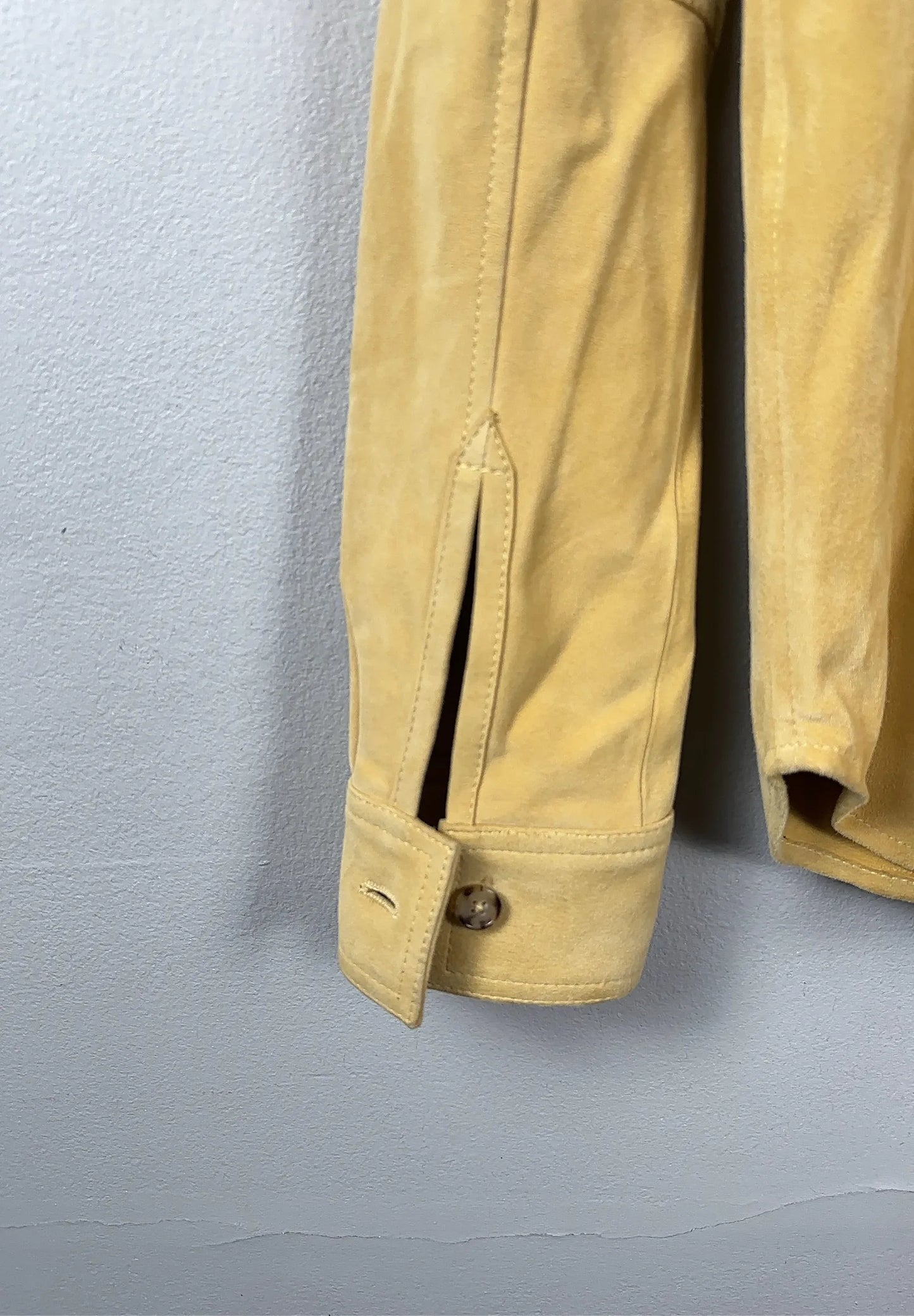 Toteme Soft Suede-skinnjacka