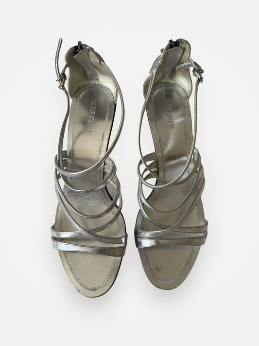 Miu Miu-skinnklackar NWOT