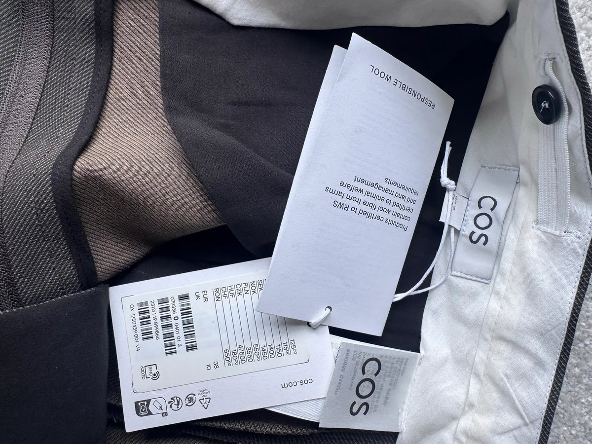 Cos-ullkostymbyxor NWT