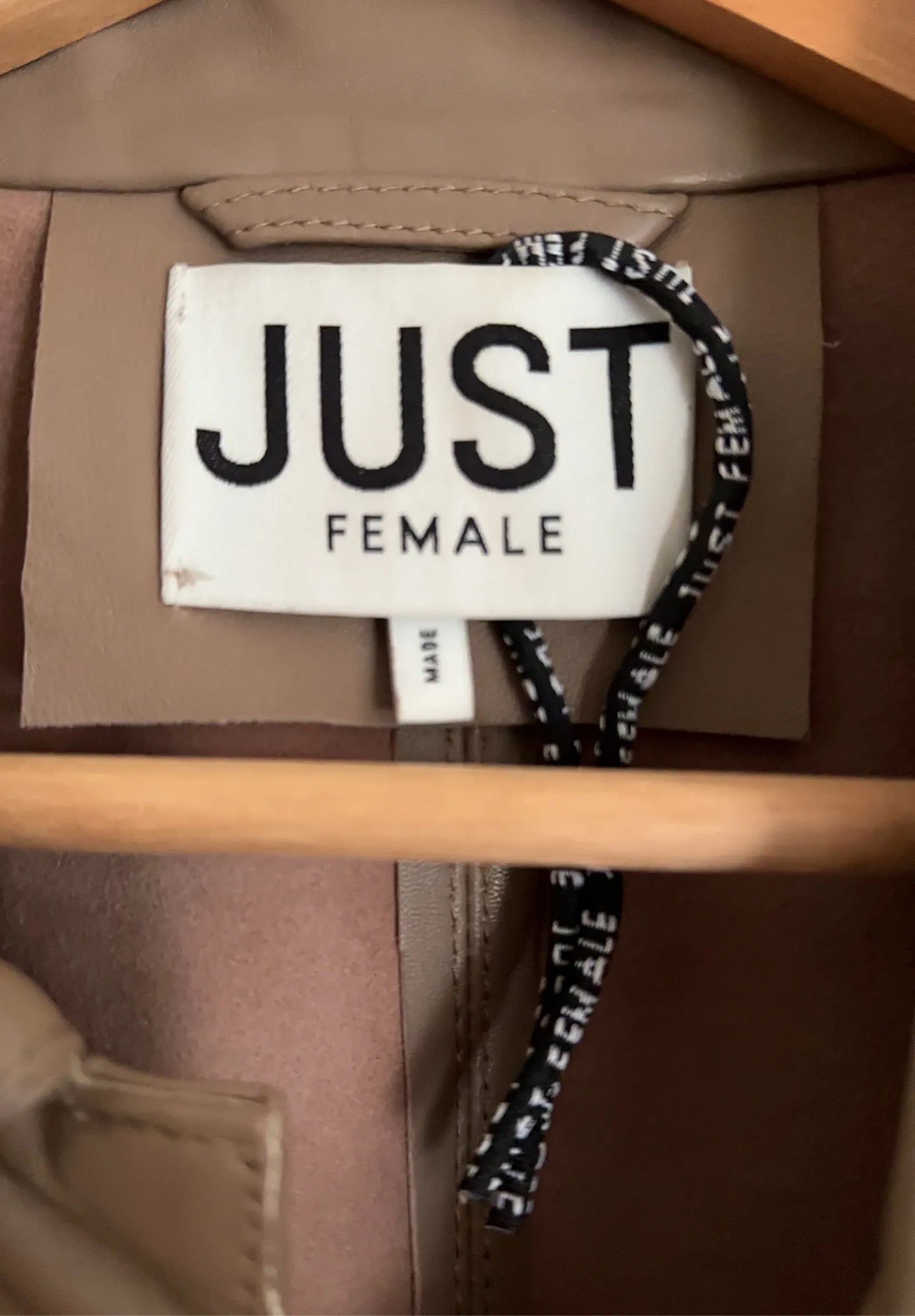 Just Female Leather jacket