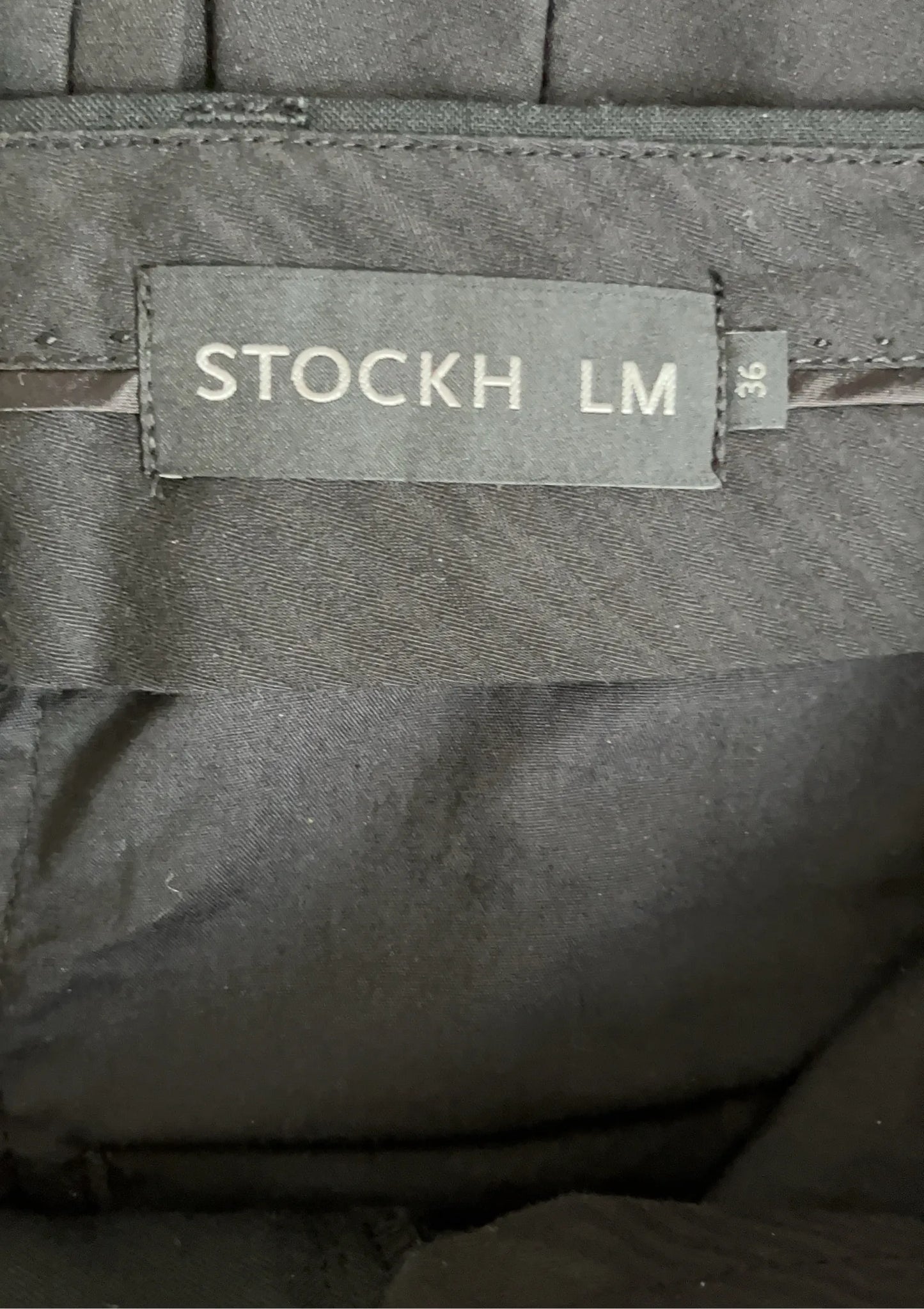 STOCKH LM Karen Straight-ullkostymbyxor