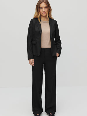 STOCKH LM Karen Straight-ullkostymbyxor