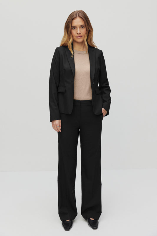 STOCKH LM Karen Straight-ullkostymbyxor