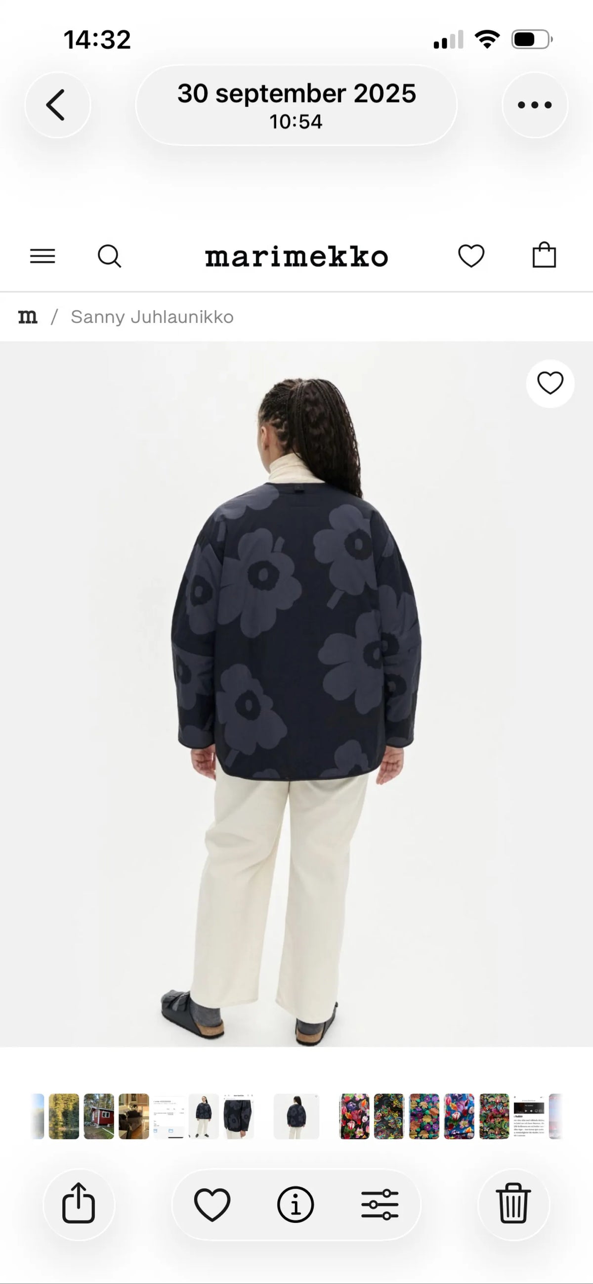 Marimekko-jacka NWOT