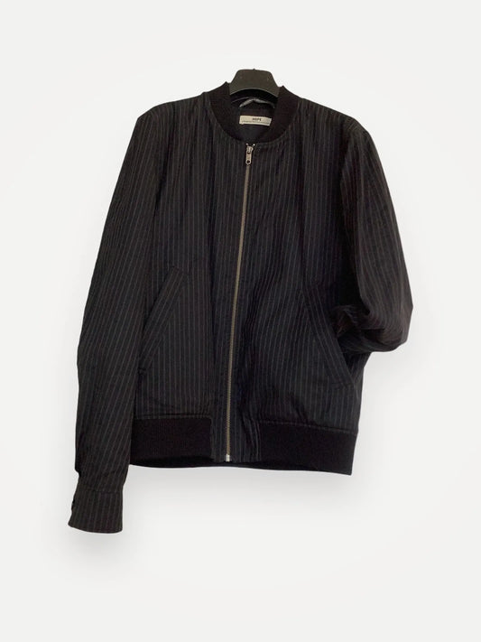 Hope Bomber Black With Light White Stripe Jacket